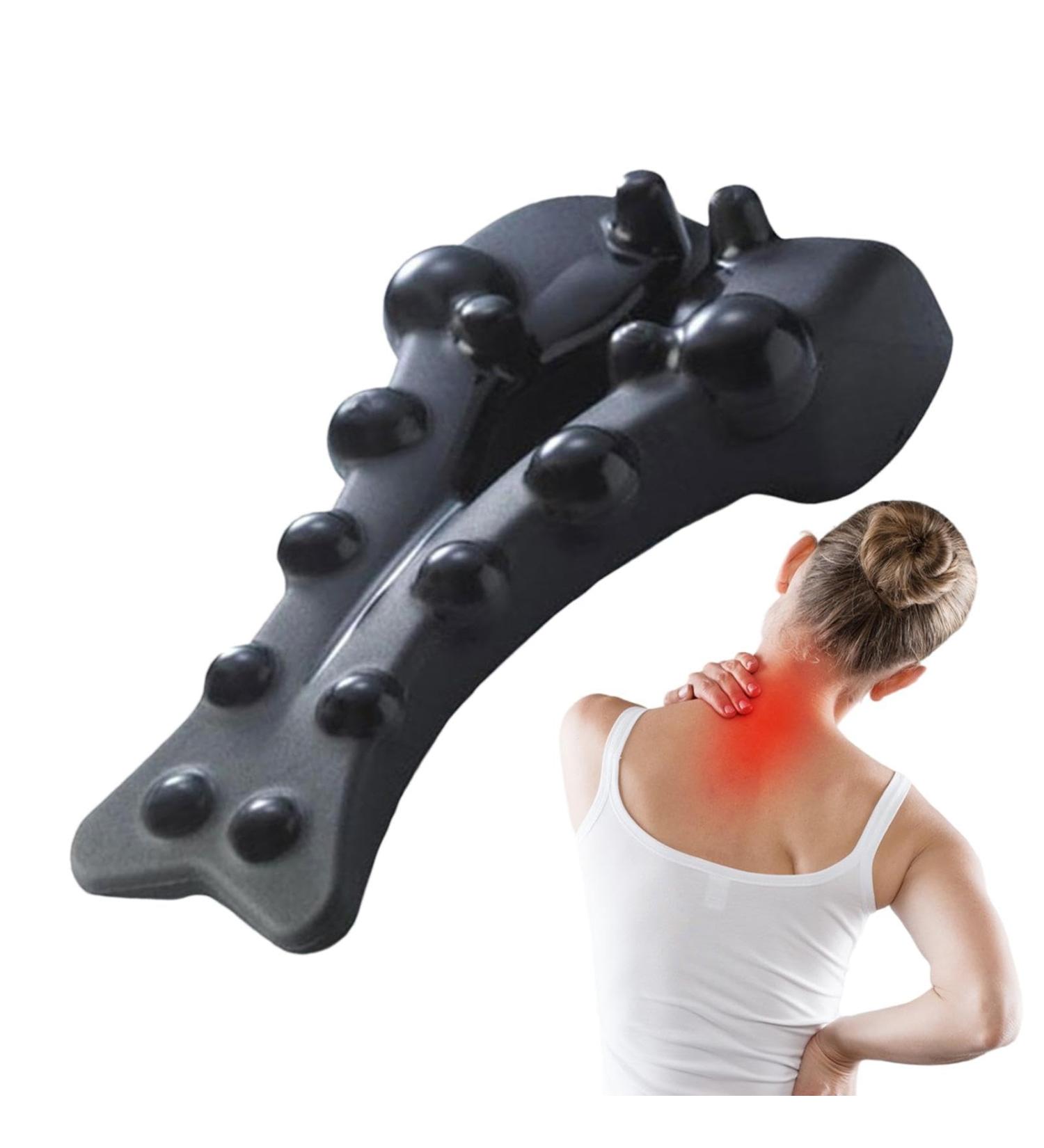 Trapezostrugs Neck & Shoulder Tension Relief - Trigger Point Massager for Posture Correction & Relaxation - Buy Online on GoSupps.com