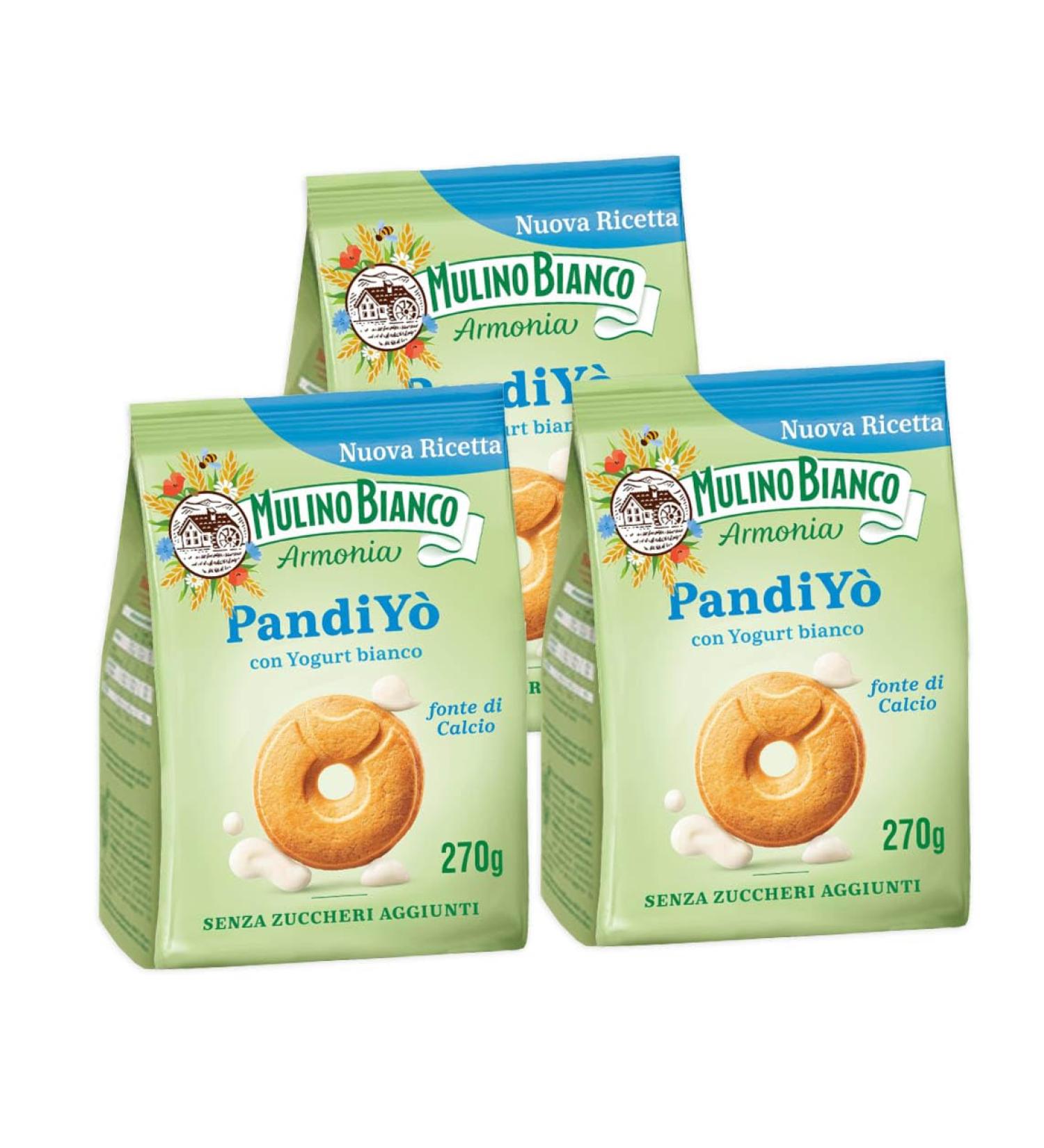  CAIYA 3X Moulin Blanc Harmony PandiY Cookies with White Yogurt and Football 270g - NEW 2023 3 Packs  - Buy Online on GoSupps.com