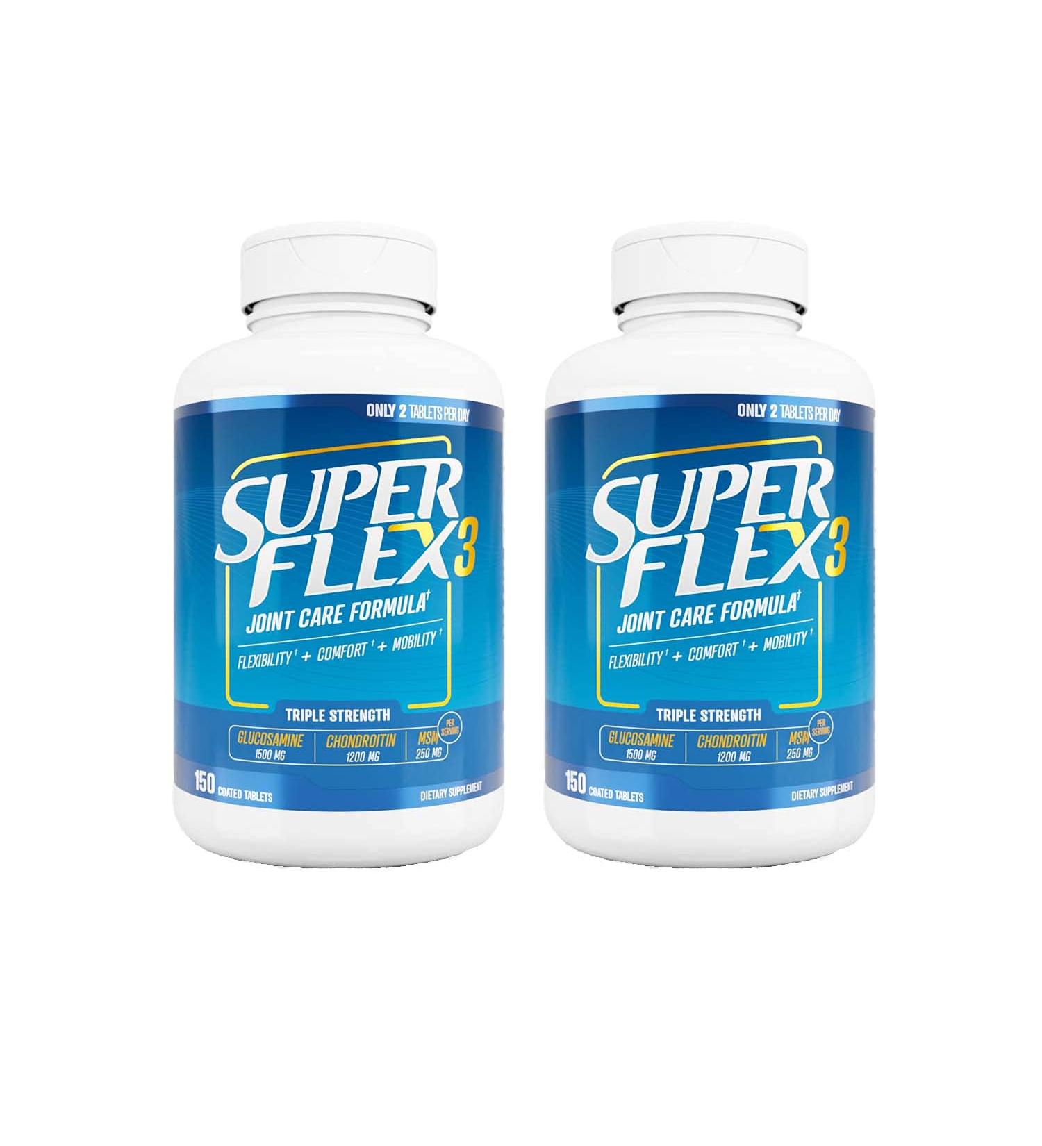 Newton Everett Superflex 2X - 150 Tablets for Joint Health | Superflex3 International Shipping - Buy Online on GoSupps.com