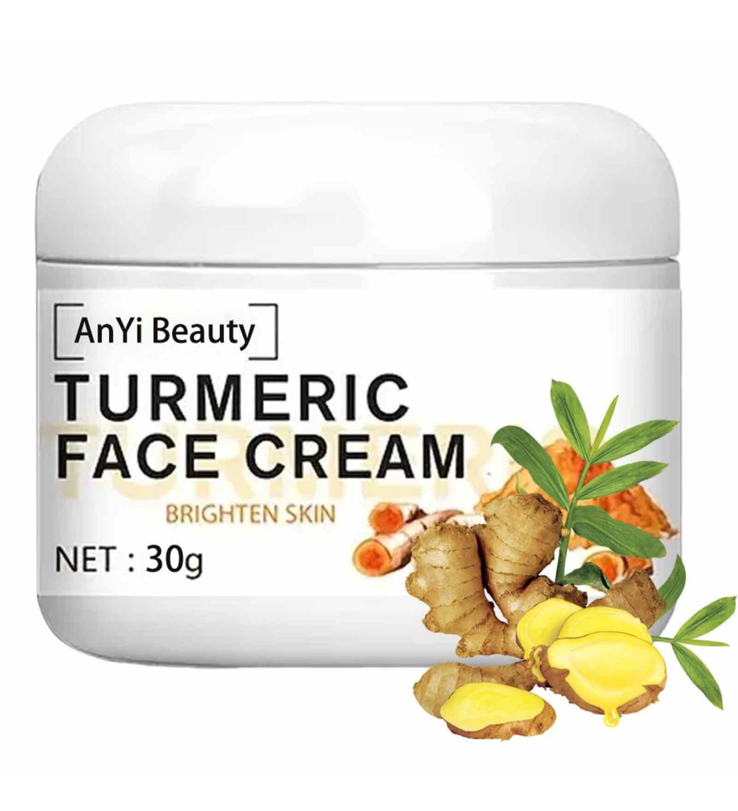  JPSDOWS Blackheads - 30g Natural Turmeric Face Cream Skin Lightening Cream Lotion | Skin Firming Bleaching Cream Face Cream for - Buy Online on GoSupps.com