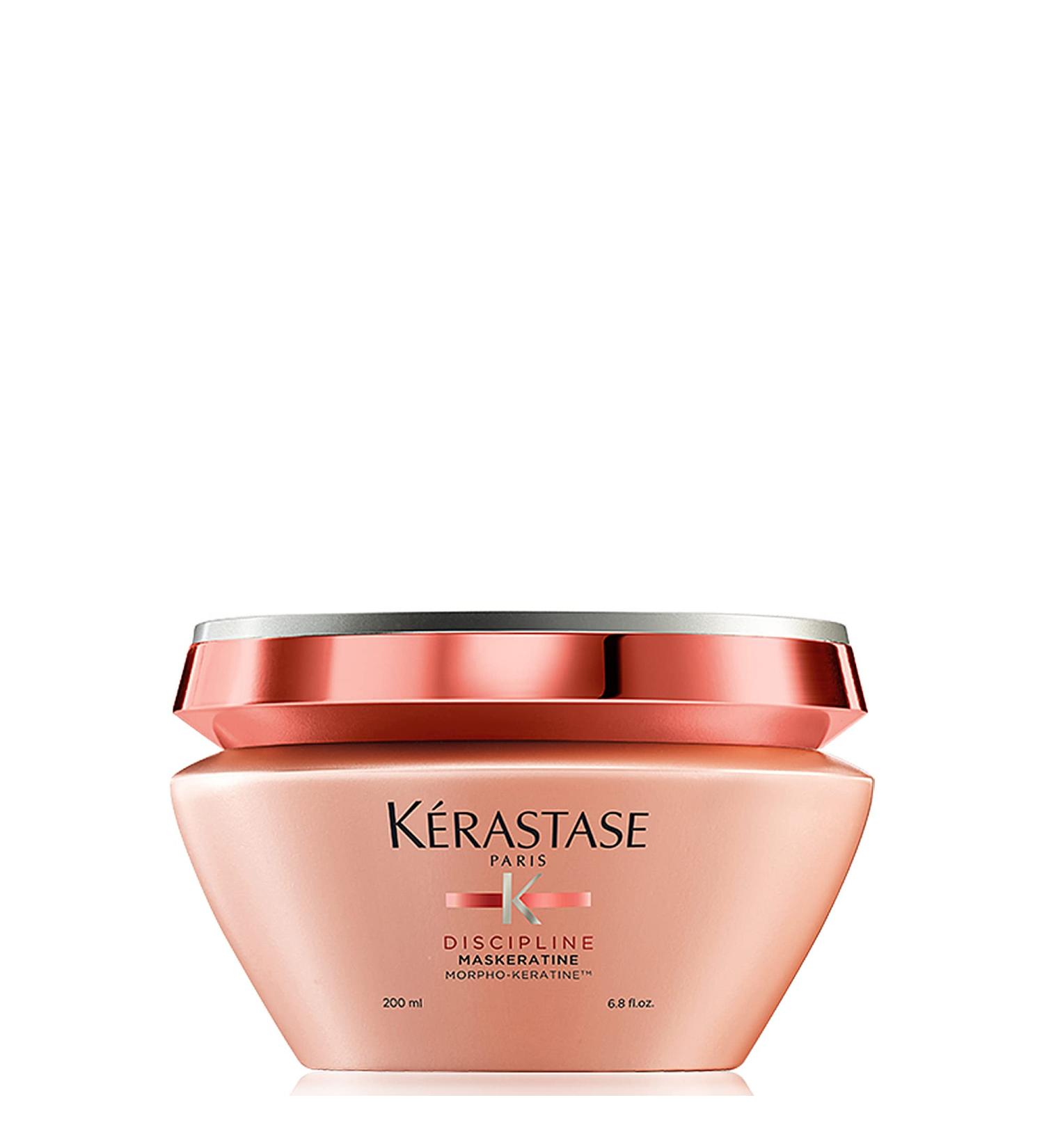 KERASTASE Discipline Maskeratine Hair Mask - Restorative Anti-Frizz & Heat Protectant for All Hair Types - 6.8 Fl Oz - Buy Online on GoSupps.com