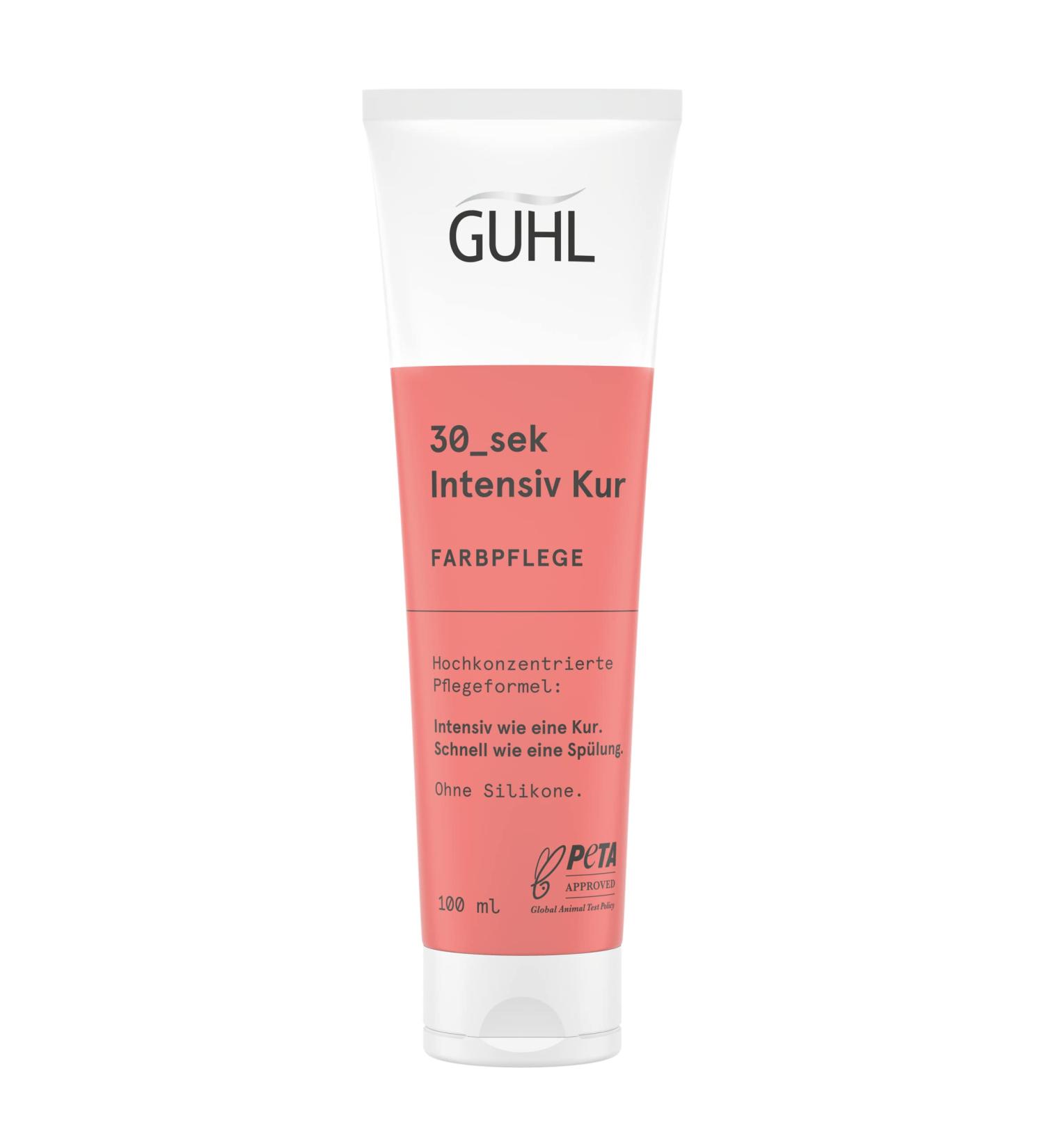 Guhl 30_SEK Intensive Cure - Color Care 100ml | Highly Concentrated Formula Quick Rinse No Silicones - Nourish Your Hair Intently - Buy Online on GoSupps.com