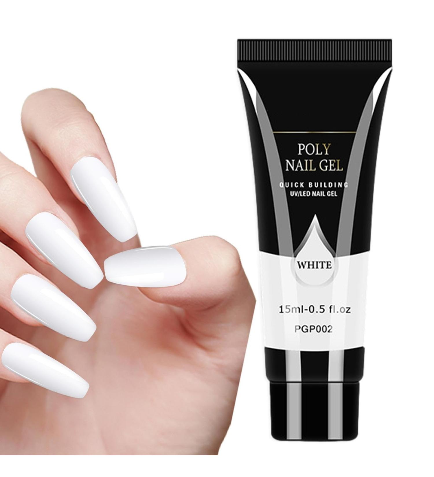 Extension Nail Gel | LED Hard Gels Builder - Easy to Use and Long-Lasting UV Nail Gel for Natural-Looking Nails Nail Extension Gel for Salon Easy at Home Pgp002 - Buy Online on GoSupps.com