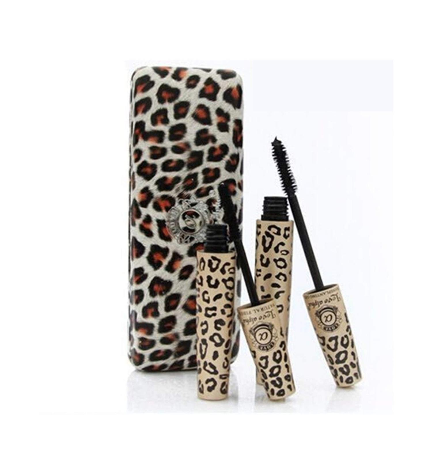 XunChung Mascara 3D Fiber Eyelashes Thick Waterproof Mascara Transplanting Gel & Natural Thrive Eye Makeup Color With case - Buy Online on GoSupps.com