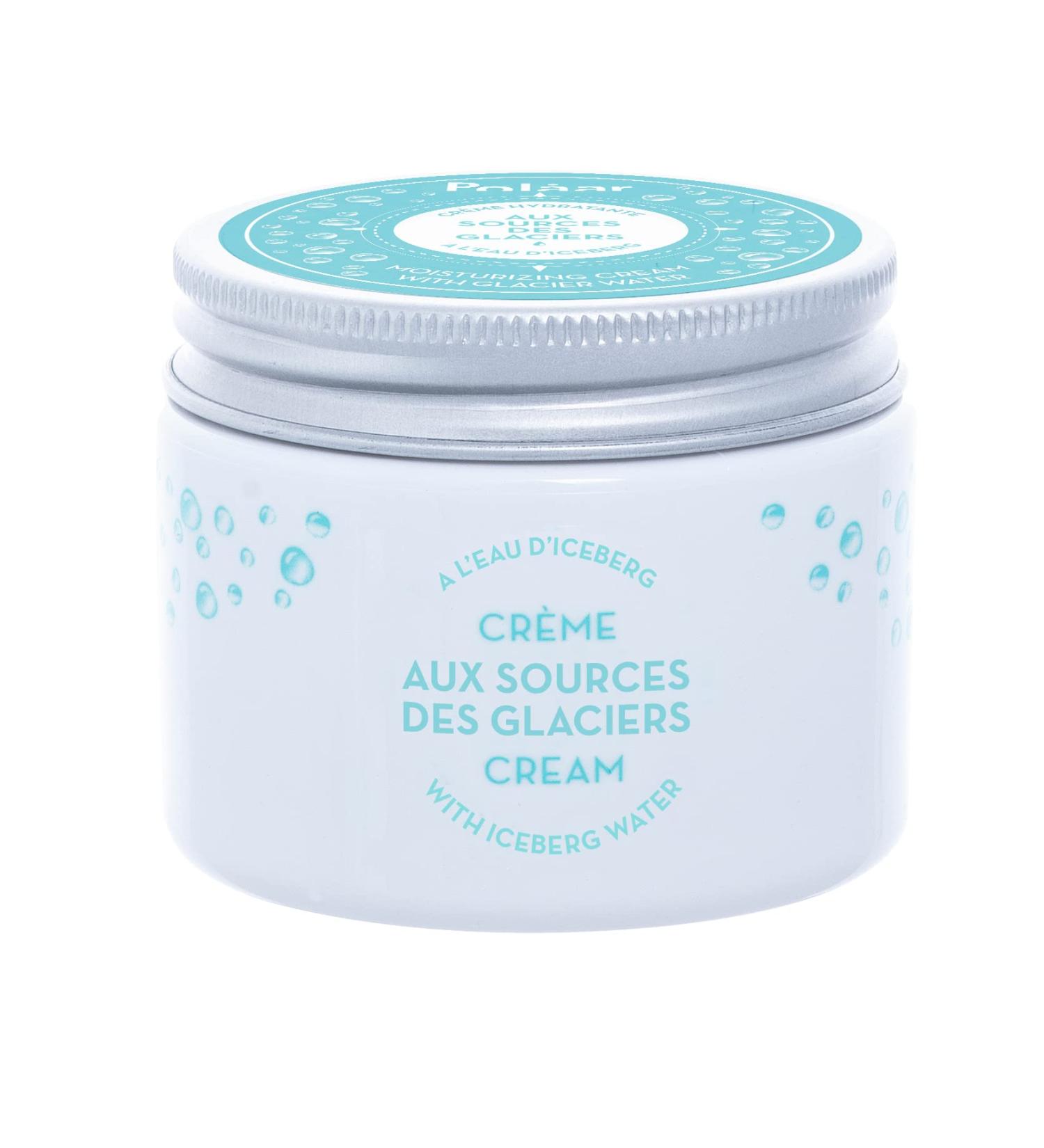 Pol ar - Ice Source Moisturizing Cream with Iceberg Water - Moisturizing Cream with Hyaluronic Acid - 24h Hydration - Normal to Dry Skin - 95% Naturalness Vegan Made in France - 50 ml - Buy Online on GoSupps.com