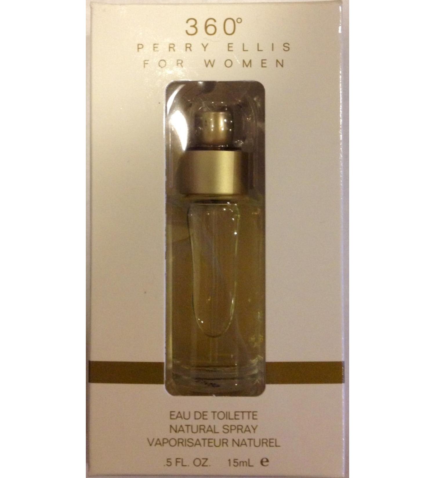 Perry Ellis 360 for Women Eau De Toilette Spray 0.5 Ounce