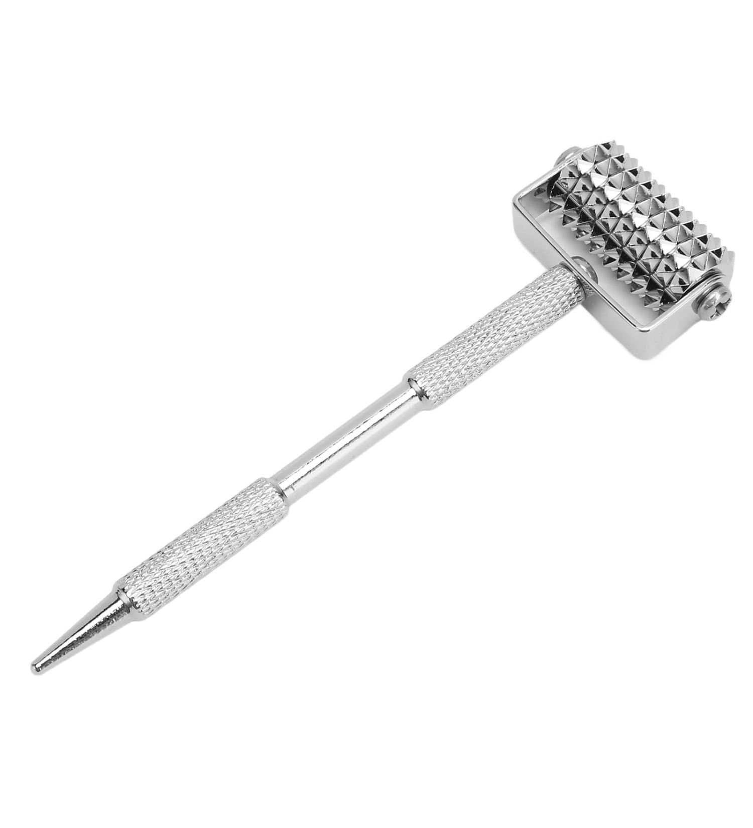 Stainless Steel Roller Pen for Pain Relief | Trigger Point & Auricular Therapy | Body & Facial Massage Tool - Buy Online on GoSupps.com