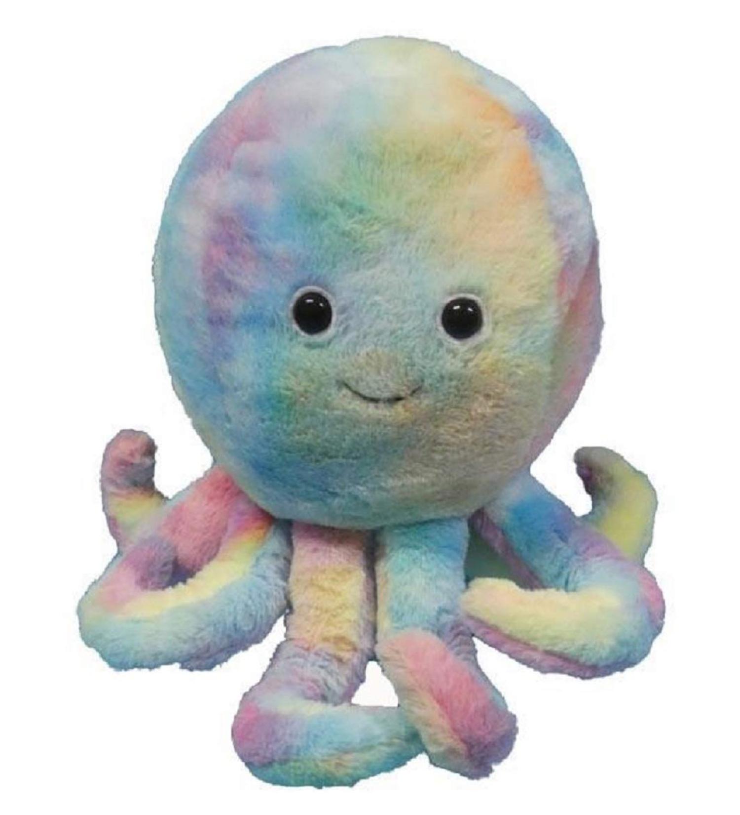 Cozy-Time Giant Rainbow Octopus - Handwarmer