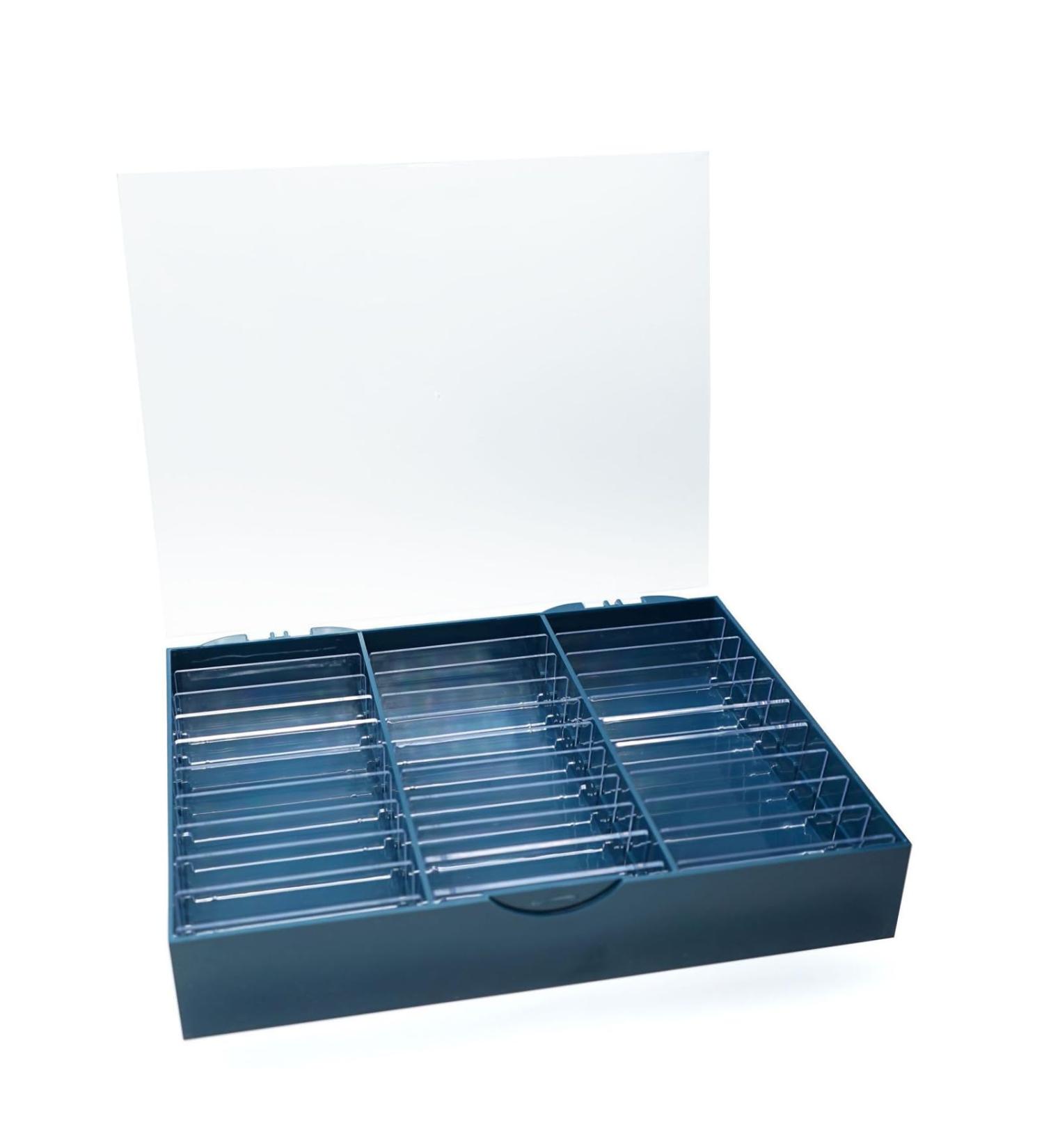 Transparent Dustproof Box For False Nails Art Keep Your Masterpieces Clean Adjustable Dividers Easy To Carry Storage Case For Nails Art - Buy Online on GoSupps.com