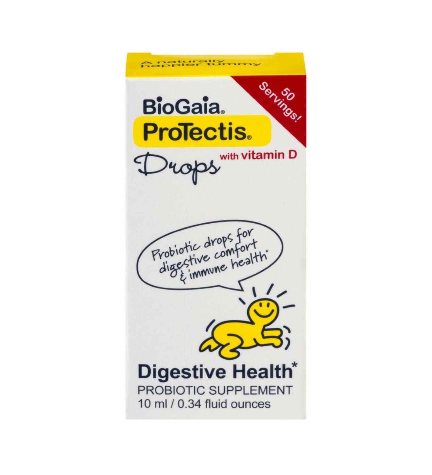 BioGaia ProTectis Baby Drops With Vitamin D 0.34 oz (Pack of 6)