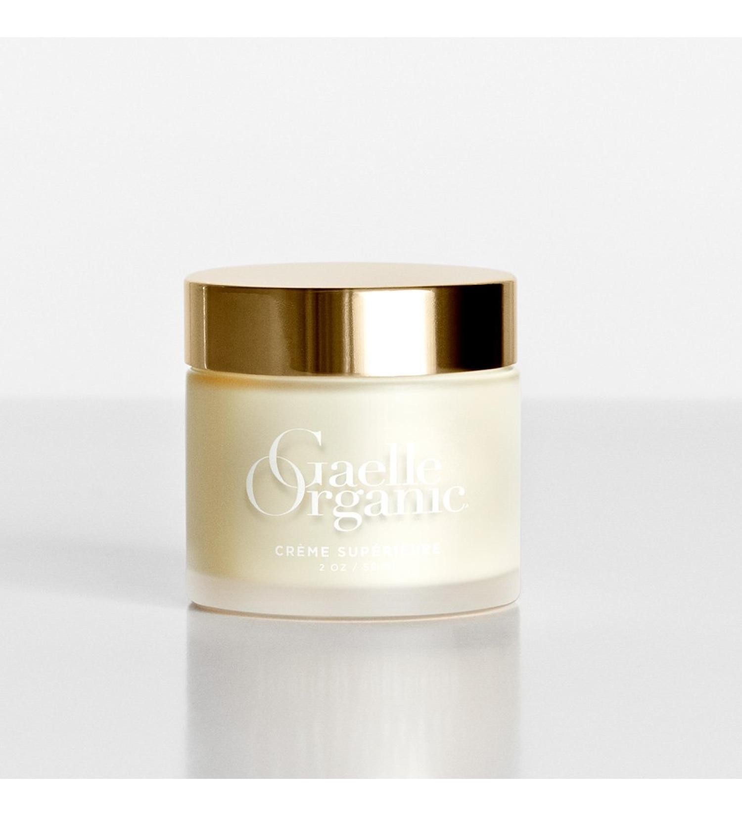 Gaelle Organic Creme Superieure - Anti-Aging Moisturizer for Dry Skin Fine Lines Wrinkles - 2oz - Buy Online on GoSupps.com