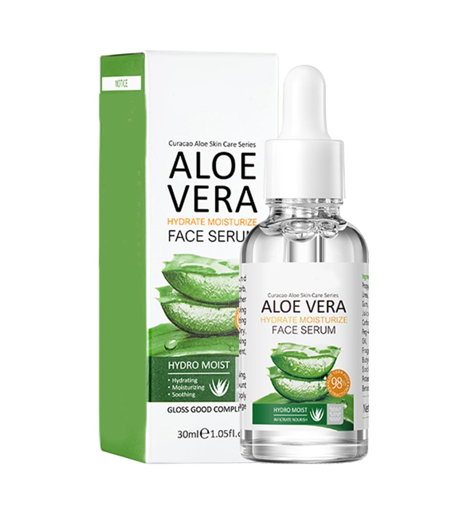 Rust sheet essence liquid aloe essence liquid moisturizing aloe essence liquid deeply replenishes water lightens and nourishes the skin fades acne marks - Buy Online on GoSupps.com