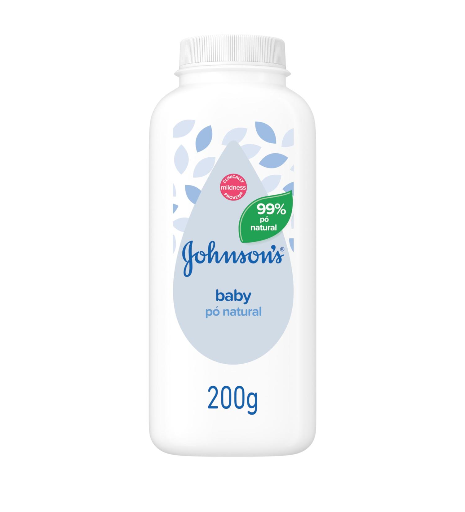 Johnson's Baby Poudre (200 g) poudre naturelle pour toute la famille poudre douce 99% naturelle pour peaux sensibles hypoallerg nique sans alcool parabens colorants et phtalates