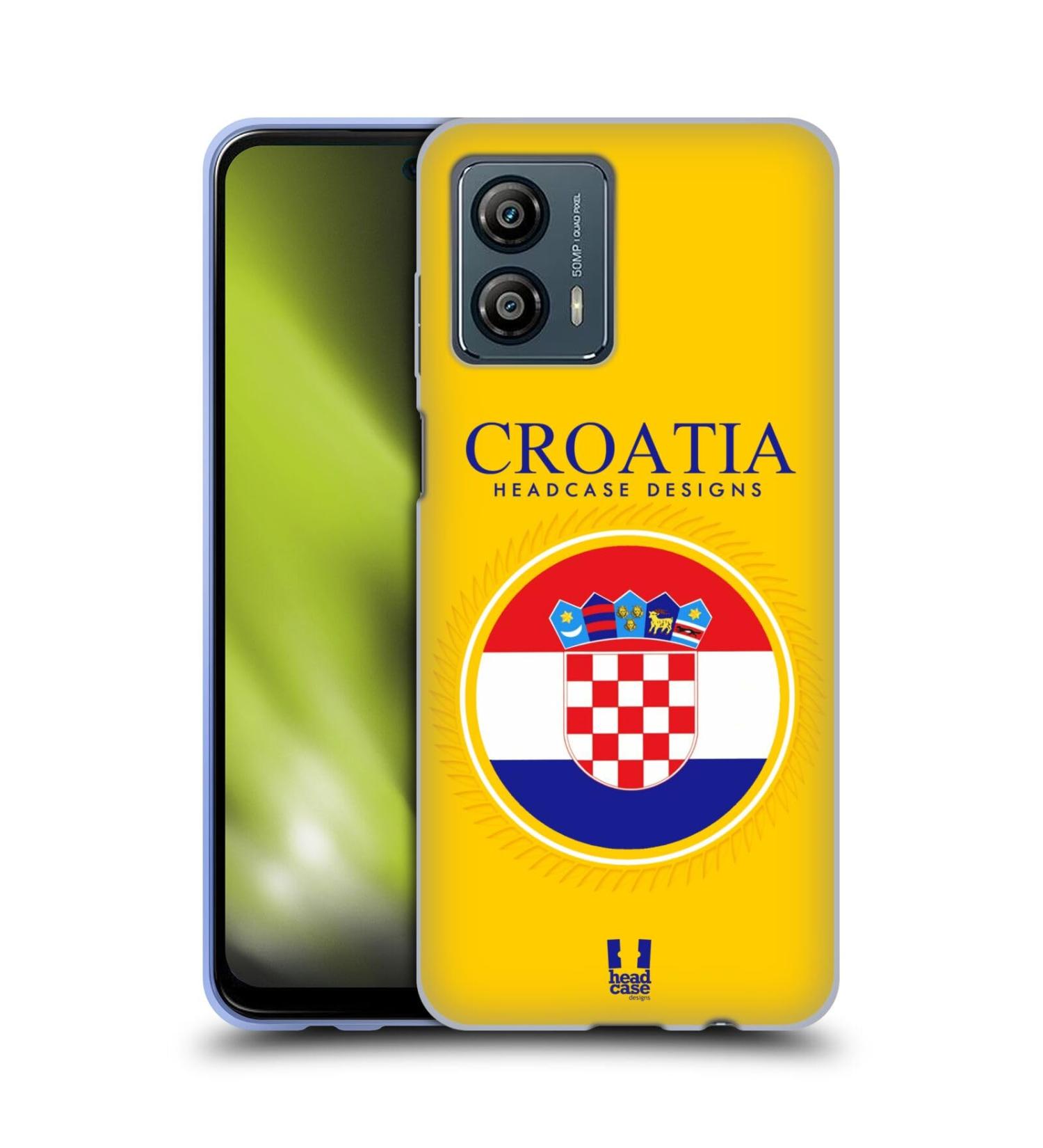 Flag of Croatia Soft Gel Case for Motorola Moto G53 5G - Buy Online on GoSupps.com