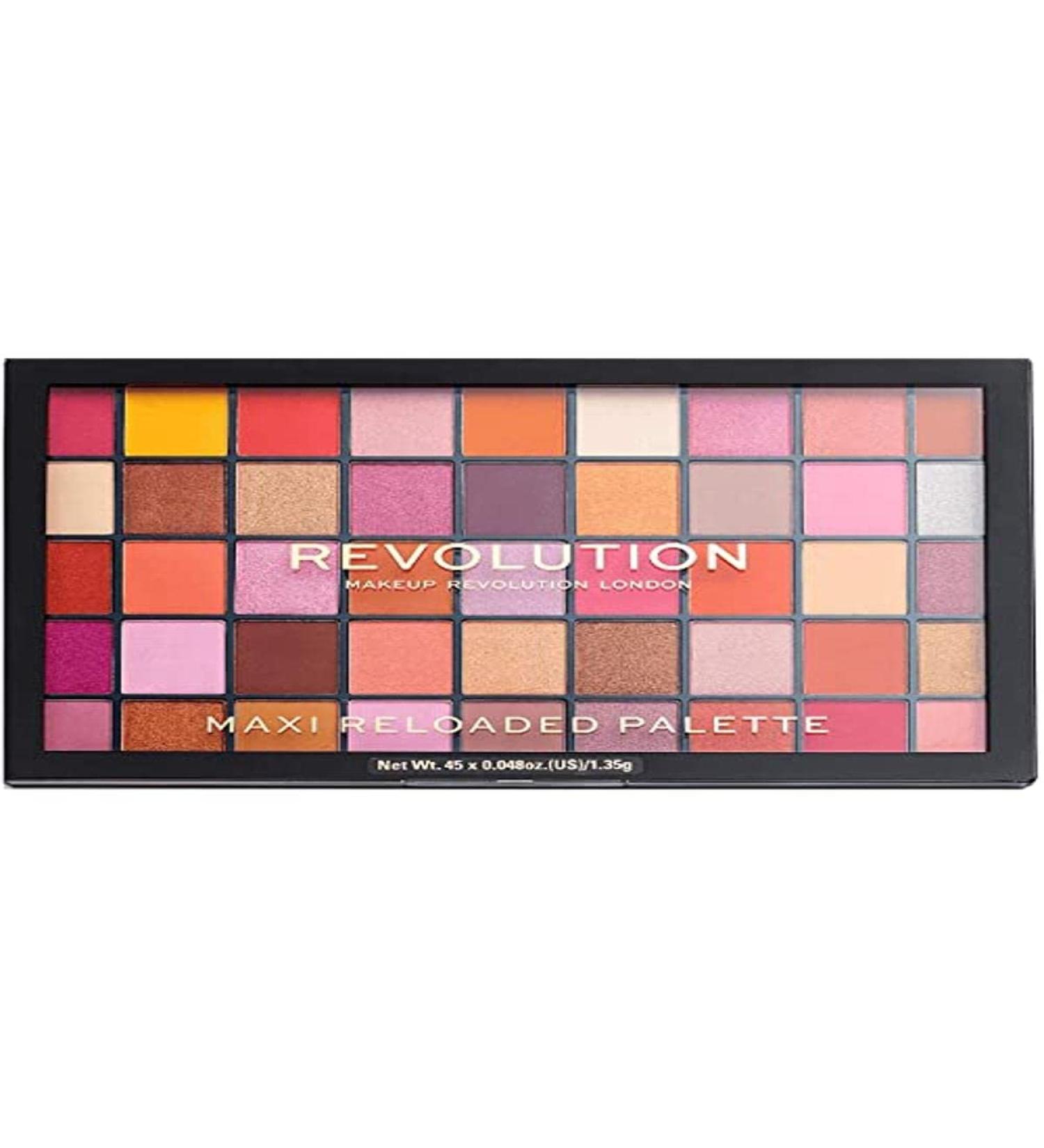 Makeup Revolution Maxi Reloaded Palette Grand Amour - 1 Piece | International Shipping Available - Buy Online on GoSupps.com
