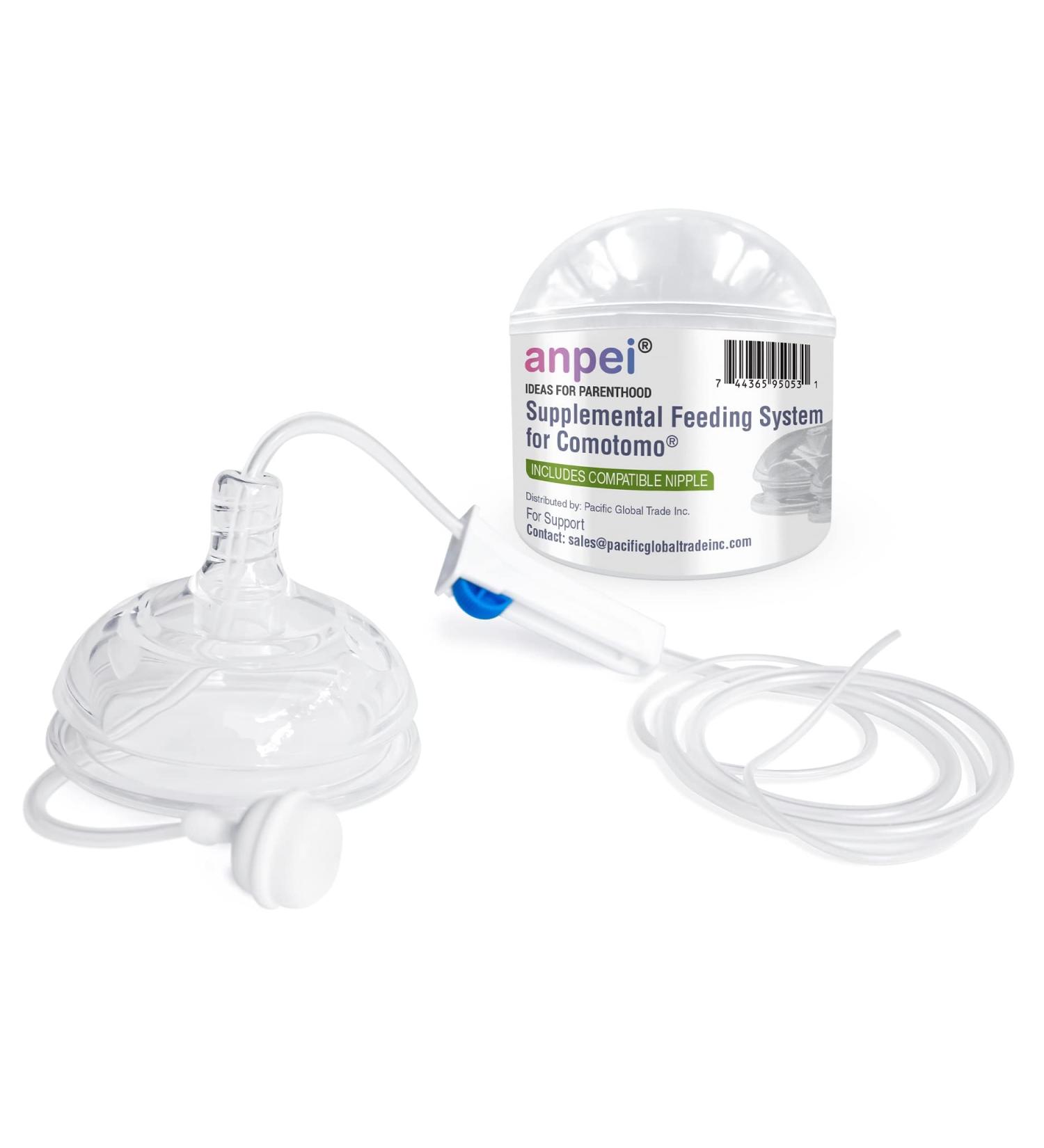 Anpei SNS Supplemental Feeding System Compatible with Comotomo Baby Bottle 5 and 8 oz - Buy Online on GoSupps.com