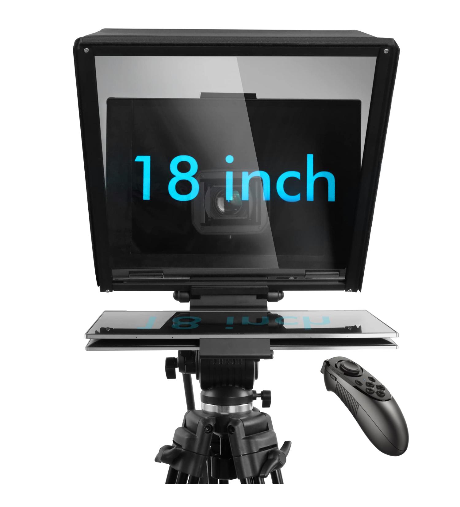 ILOKNZI i6/18 inch Wide Angle Teleprompter for 15.6 360 Hinge Laptop/Tablet | Wide-Angle Camera Lens for Prompter/Wedding/Facial Capture - Buy Online on GoSupps.com