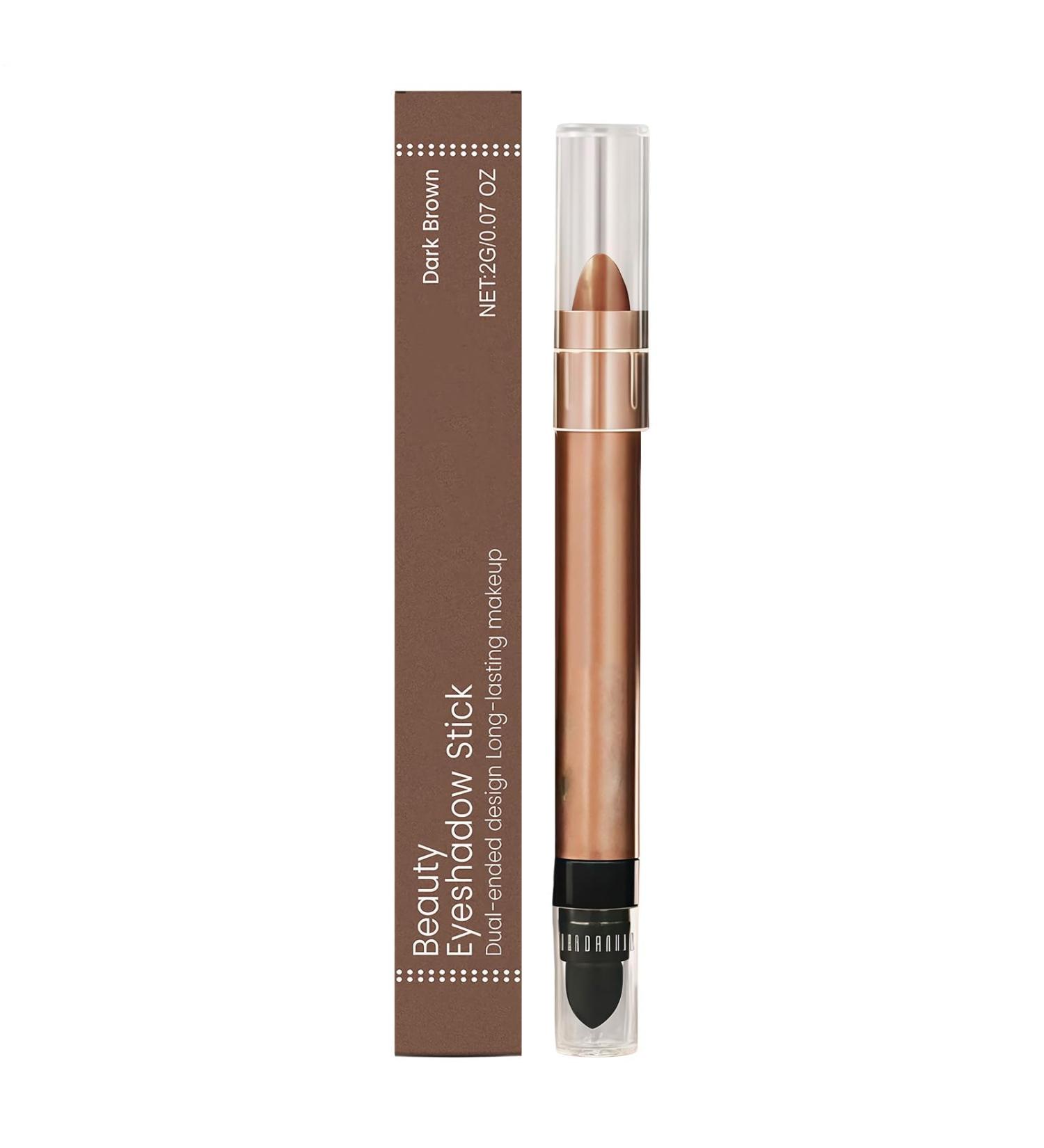 B tons de fard paupi res - Stylo contour des yeux double extr mit pour le maquillage imperm able l'eau anti-salissures couleur cr meuse et douce avec texture estompable longue dur e id al marron - Buy Online on GoSupps.com