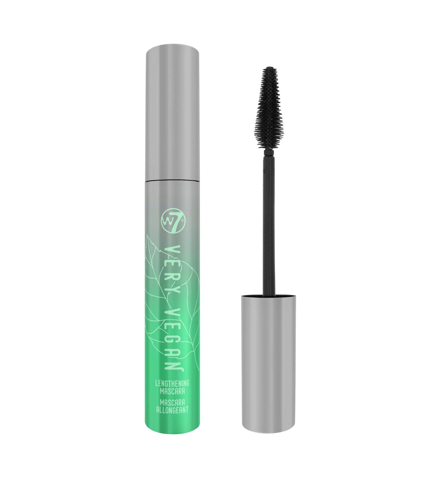 W7 Very Vegan Lengthening Mascara - Cone-Shaped Brush for Cat-Eye Effect | 100% Vegan & Cruelty-Free Eye Makeup - Buy Online on GoSupps.com