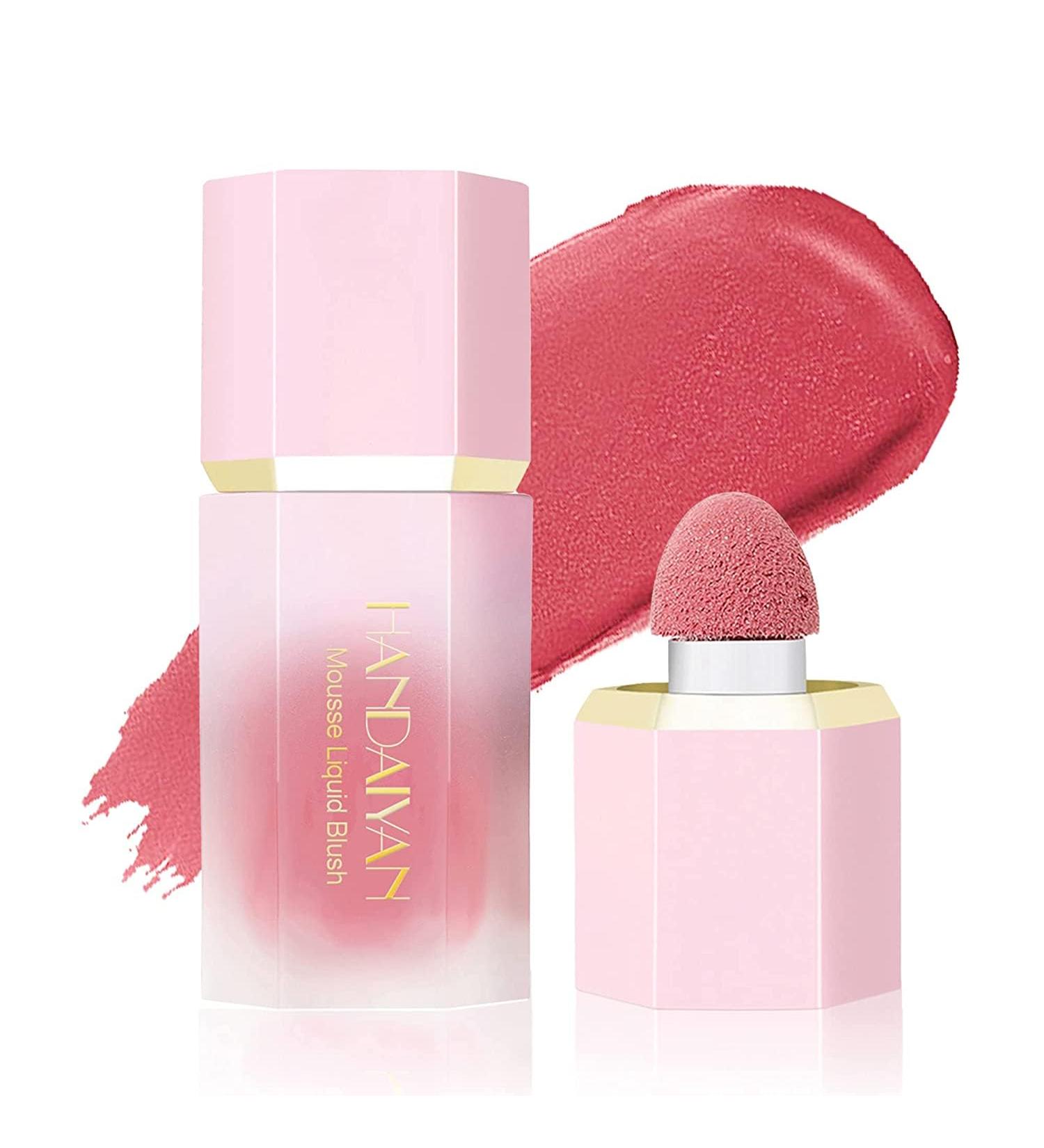 Matte Cream Blush - Soft Lightweight Liquid Blush for Natural Cheeks | Long-Wearing & Smudge-Proof Pink Blusher (1#Love Cake 1 Pack) - Buy Online on GoSupps.com