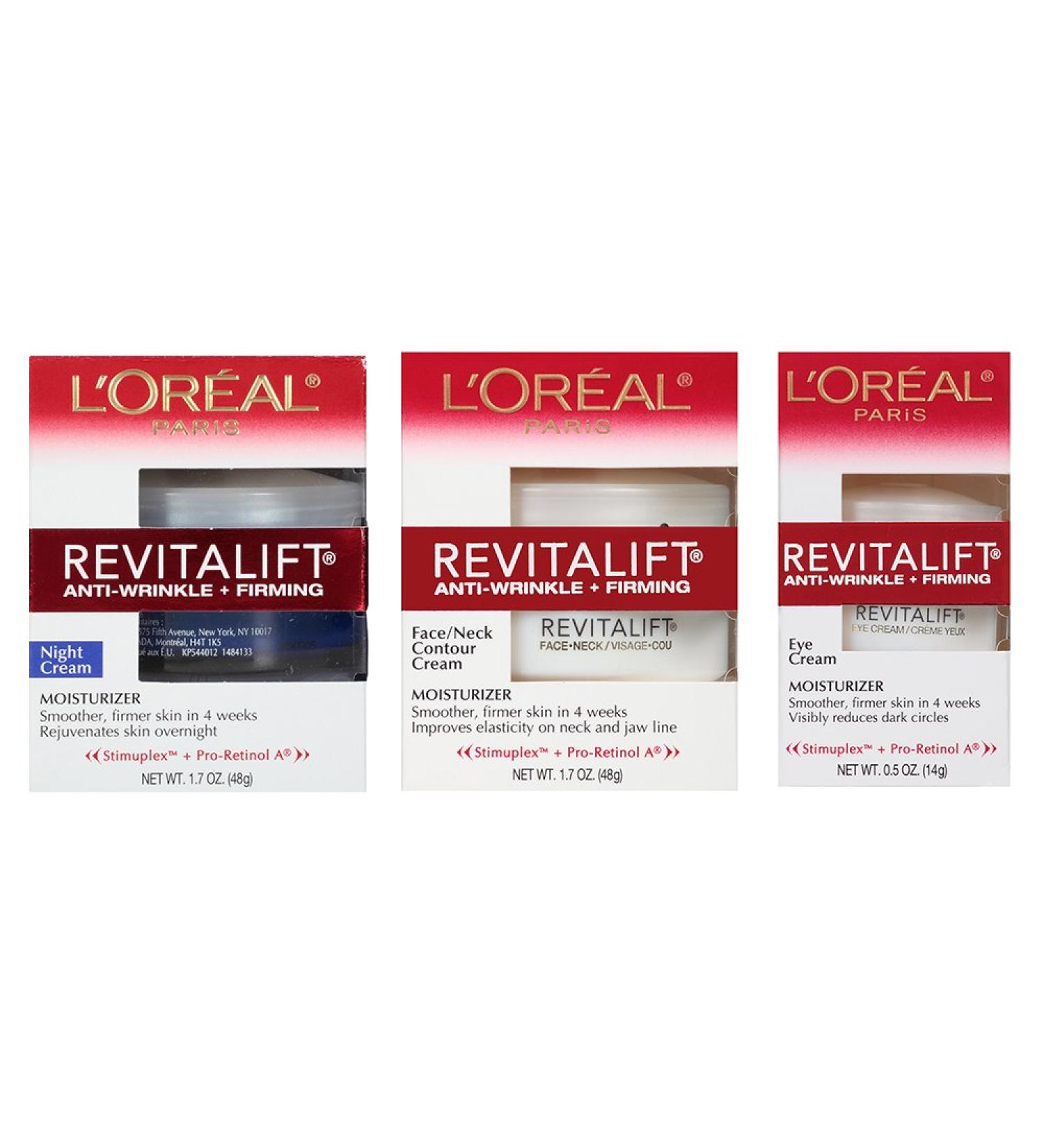 L'Oreal Revitalift Anti-Wrinkle & Firming Moisturizer 1.7 oz - Face & Neck Care - Buy Online on GoSupps.com