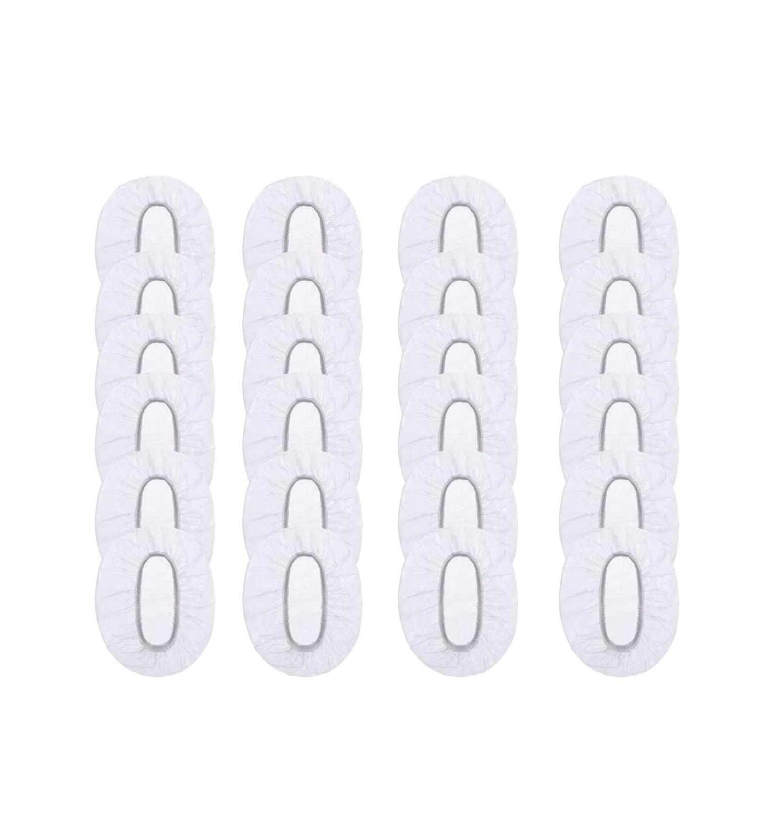 LIUJZZJ 100 Pack Transparent Disposable Earmuffs Waterproof Ear Covers for Hair Dye & Shower Protection - Buy Online on GoSupps.com