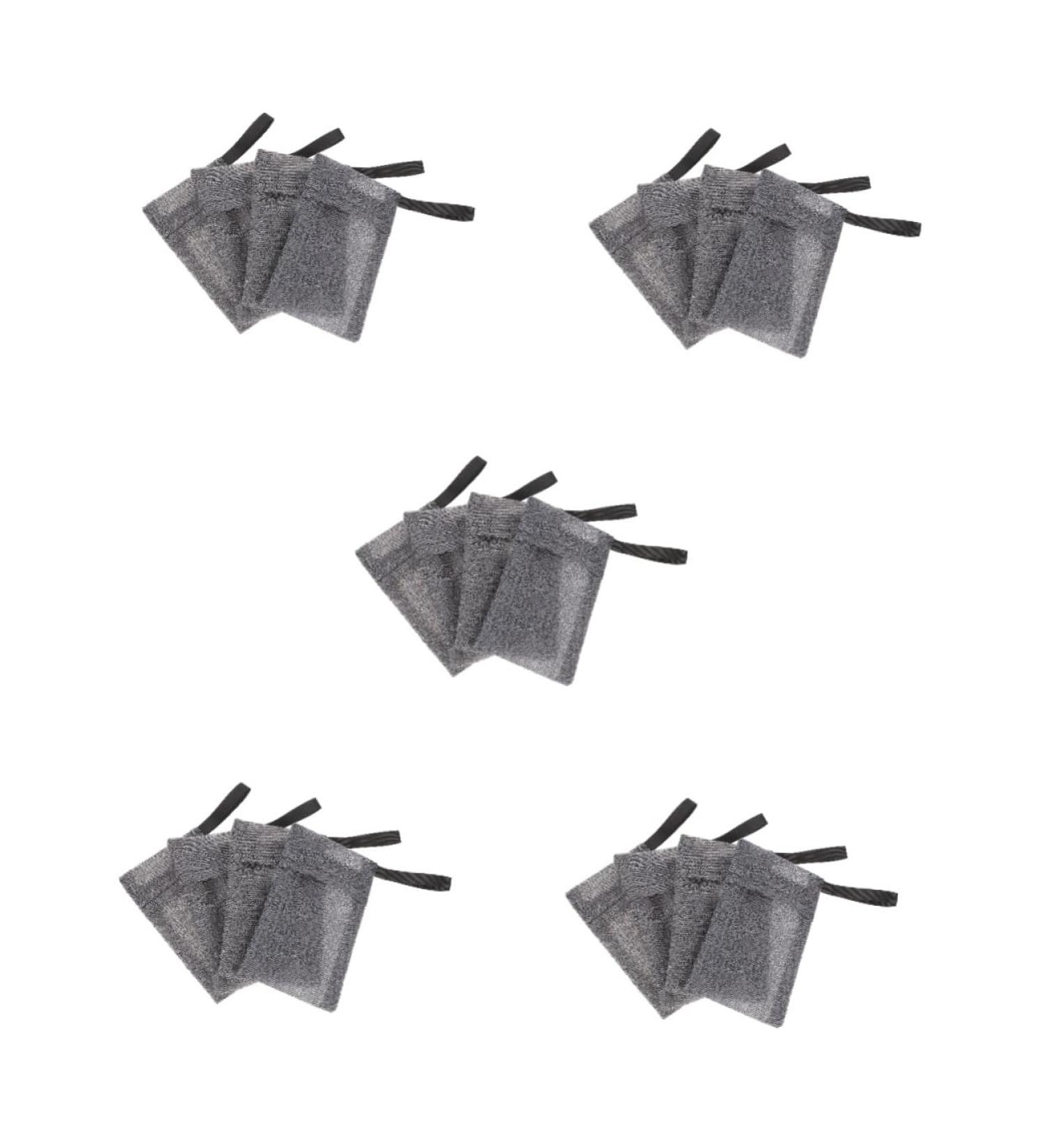 FRCOLOR 20 Pcs Soap Baby Bottle Brush - Exfoliating Net Soap Savers for Bar & Foam Soap - Essential Bathroom Accessories - Buy Online on GoSupps.com