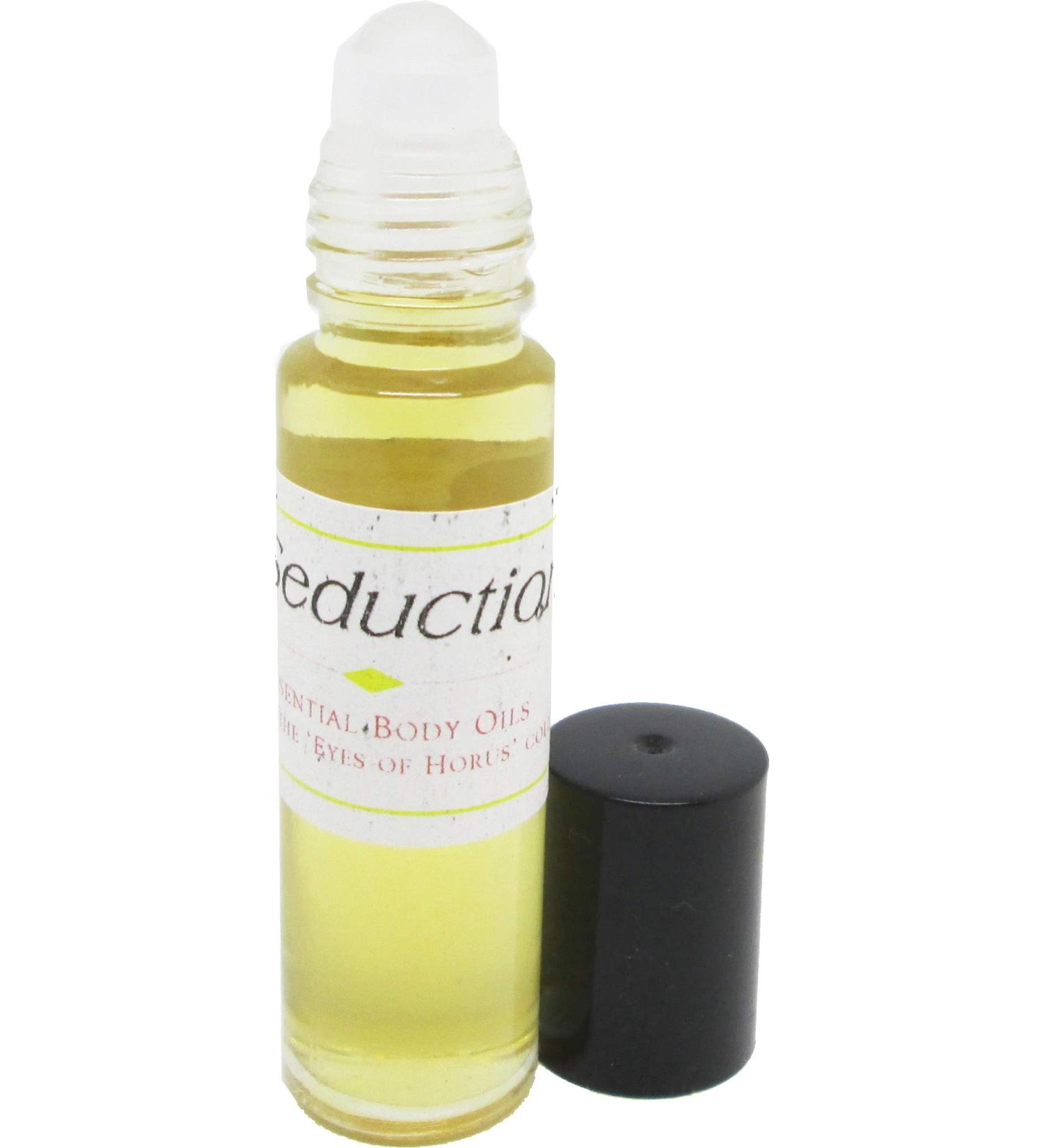 Blue Seduction - Type AB For Men Scented Body Oil Fragrance Roll-On - Blue - 1/3 oz. - ID#116068 0.33 Fl Oz (Pack of 1)