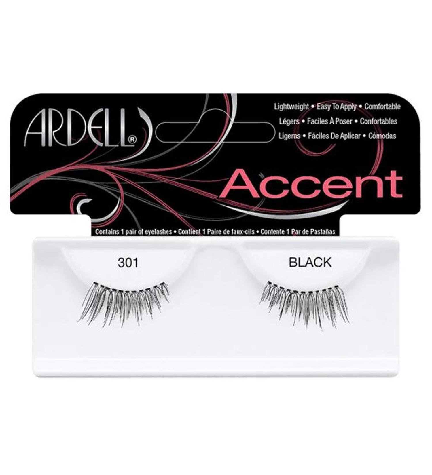 ARDELL EYESHADOW ACCENT 301 BLACK No Color