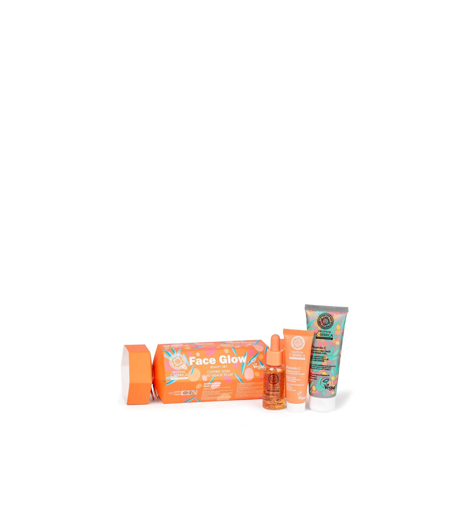 OBLEPIKHA C-BERRICA. Face Glow Beauty Set C-Berrica Gift Cracker