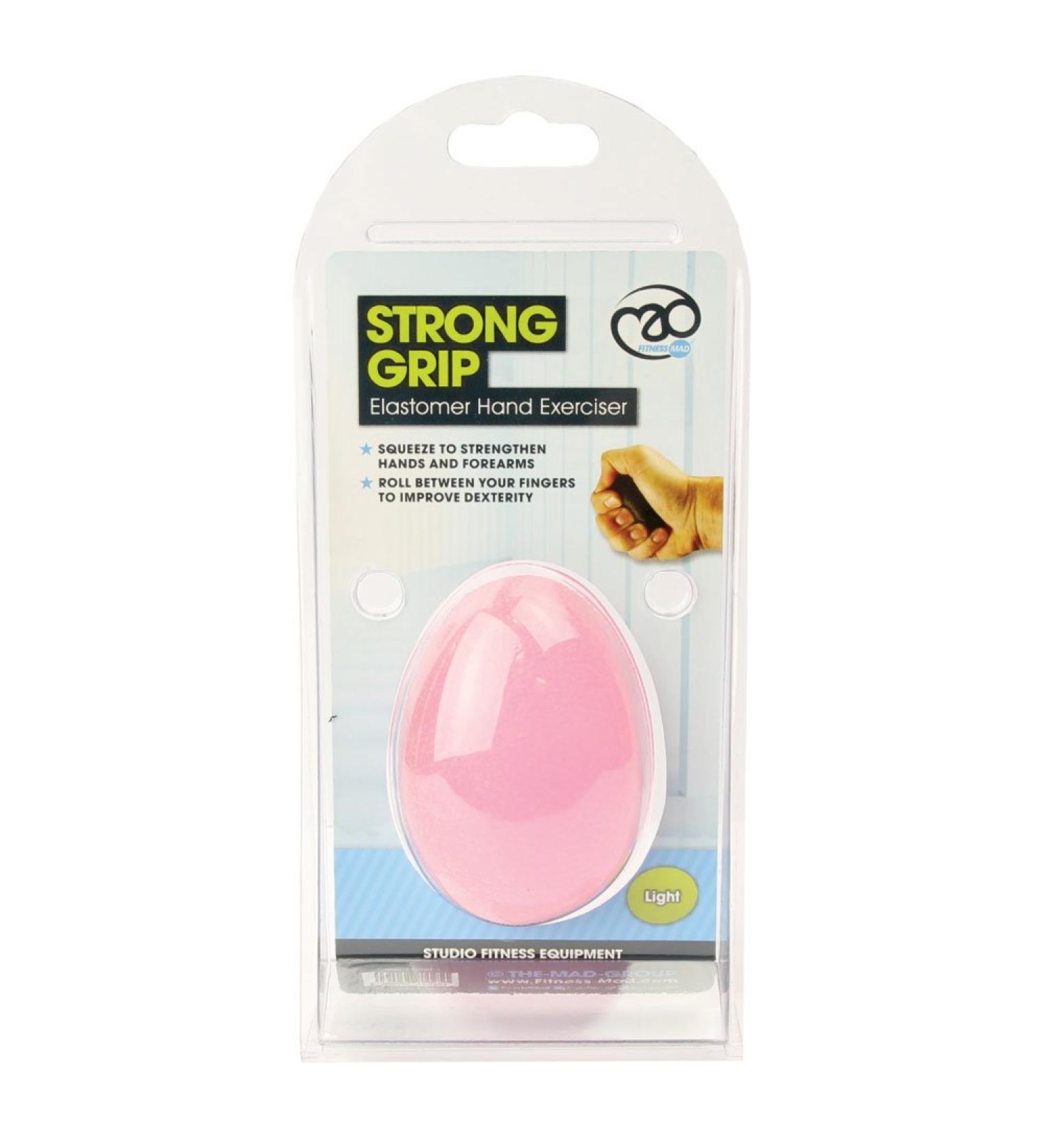 Fitness Mad Strong Grip Hand Exerciser - Light Pink - Buy Online on GoSupps.com