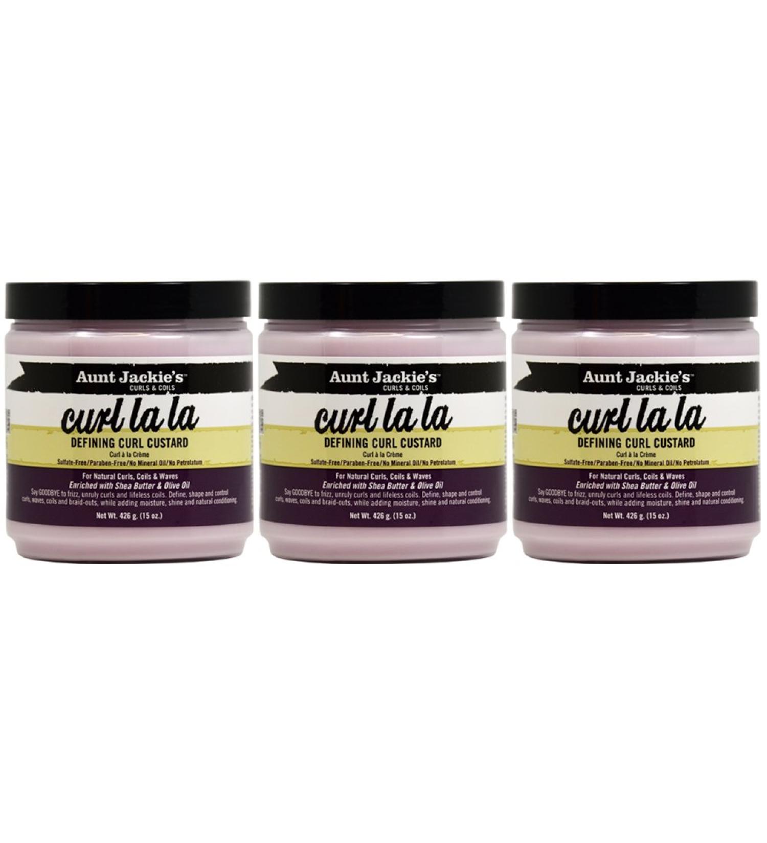 Aunt Jackie's Curls & Coils Moisturizing Sealing Flaxseed Recipe 3-Pack