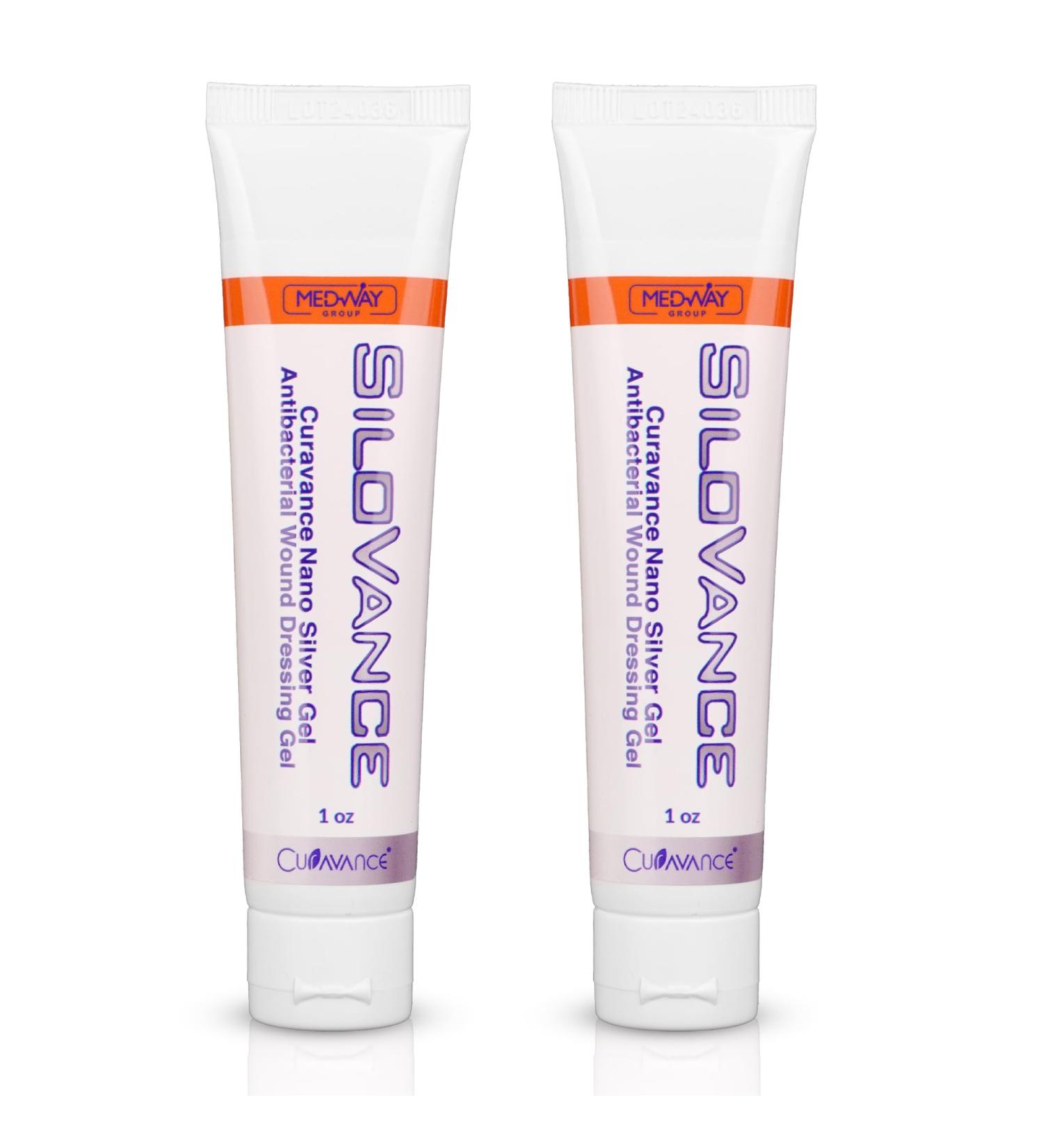 MedVance CuraVance SiloVance Gel - White 1 Oz (Pack of 2) 0.5 Fl Oz (Pack of 2) - Buy Online on GoSupps.com