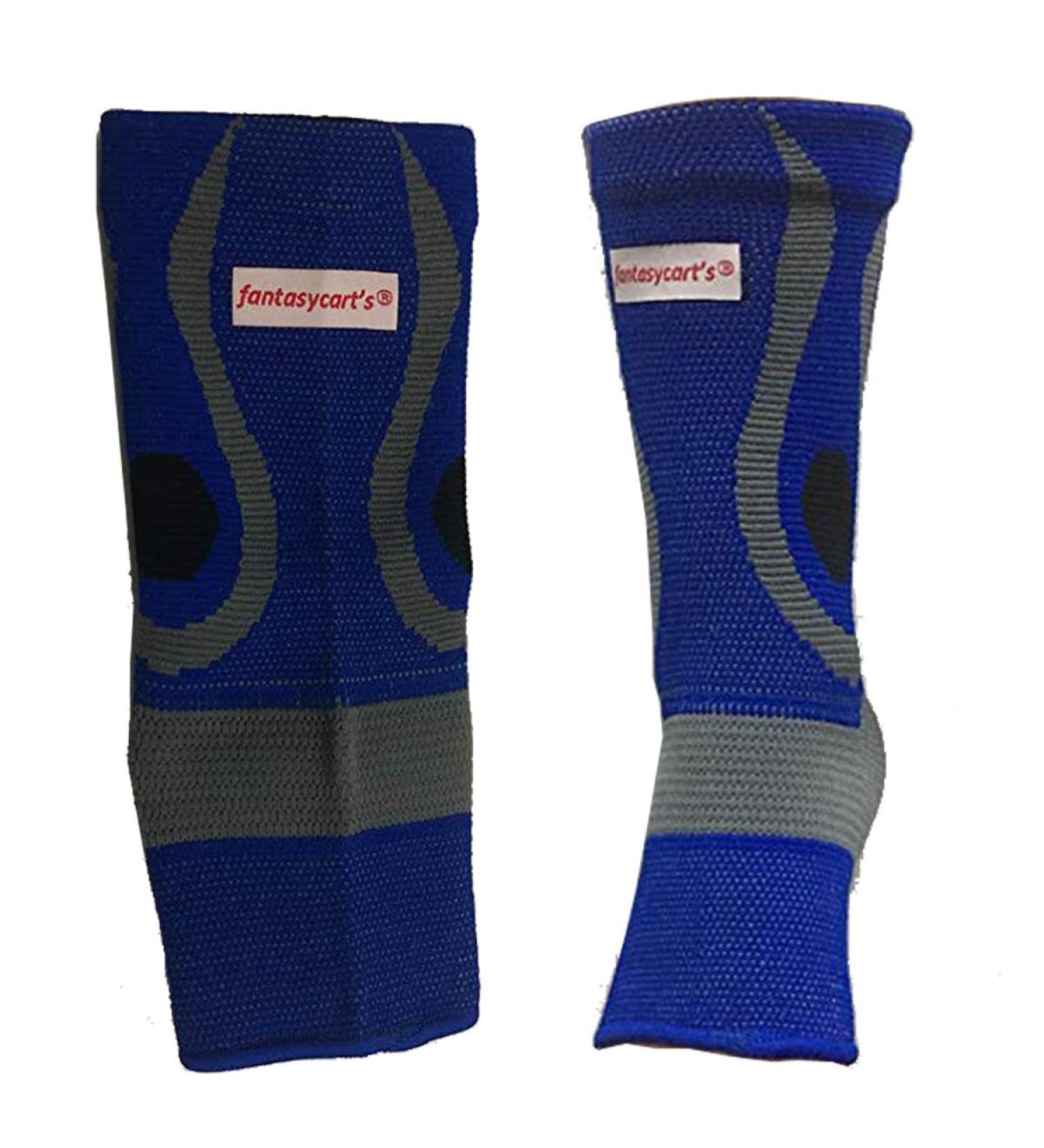 fantasycart s Ankle Support Brace Long Compression Sleeve Socks Sports Foot Arthritis Pain HT