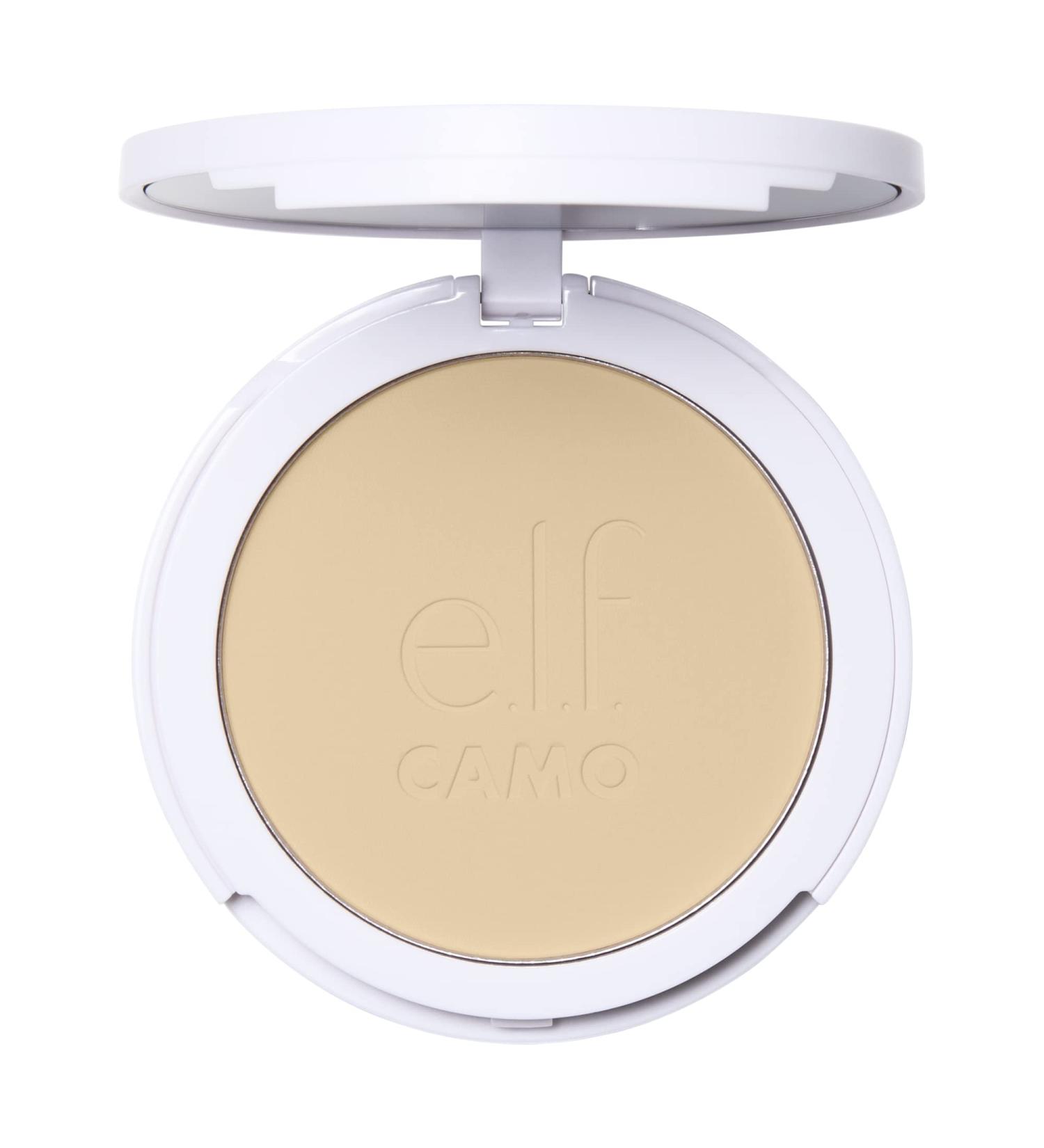 e.l.f. Camo Powder Foundation Fair 150 C - Primer-Infused, Long-Lasting Coverage - Buy Online on GoSupps.com