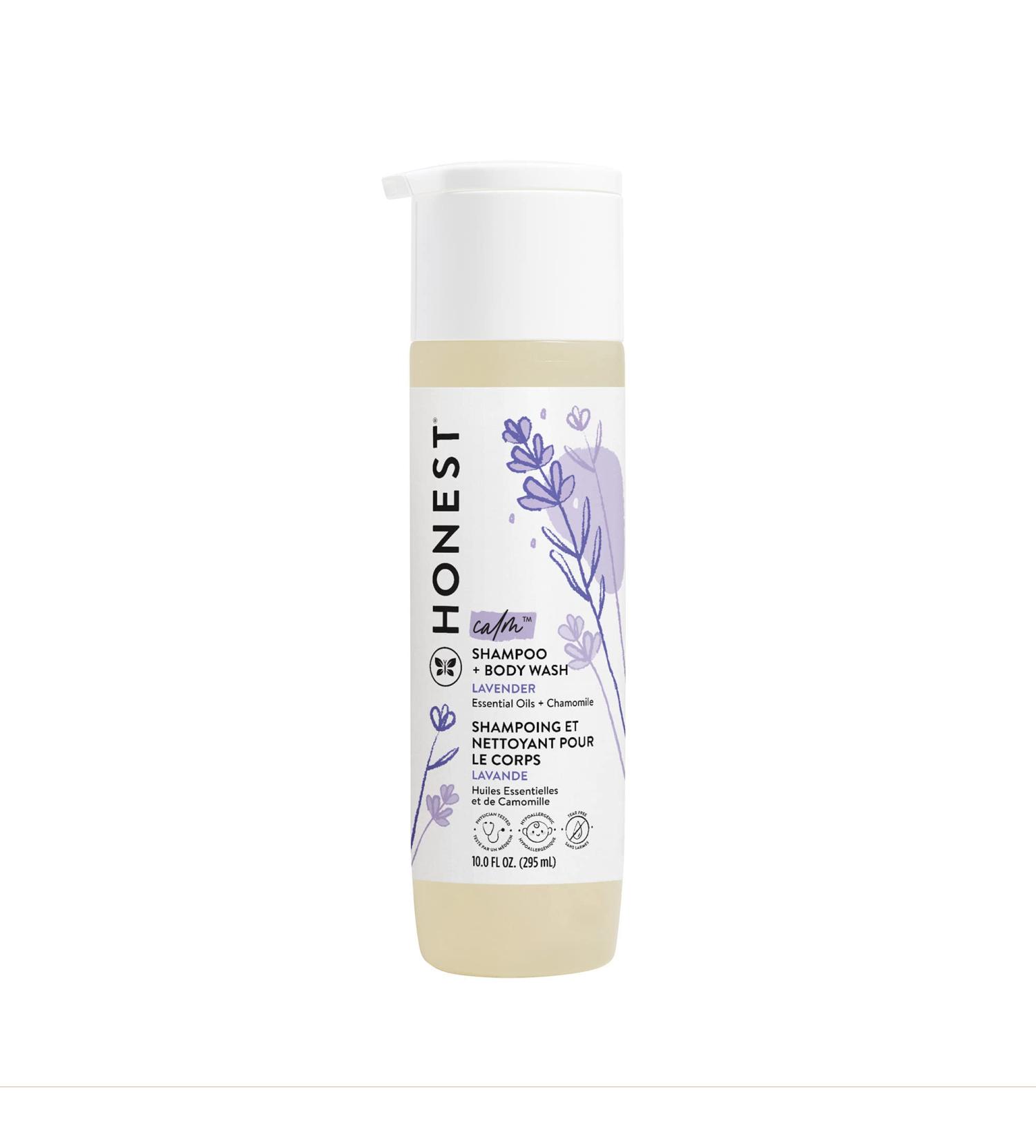 Honest Company Lavender Shampoo & Body Wash - 10 Fl. Oz | Gentle, Natural Formula - Buy Online on GoSupps.com
