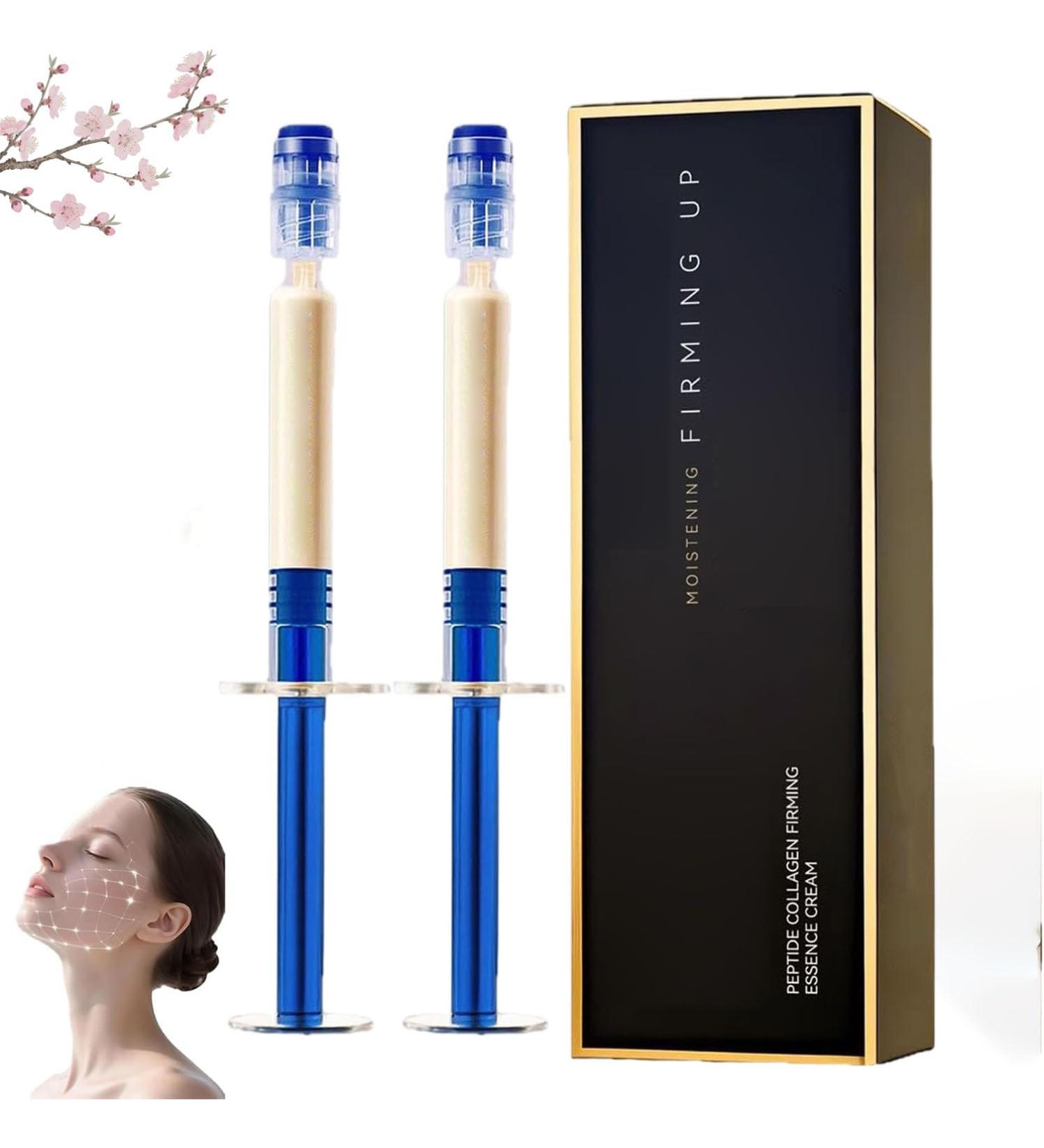 JIAOY Polyeppitide collagen elasticity cream micromolecular collagenanirisk lotion reinforcing and reinforcing essence cream lifting and reinforcing essence reinforced 2 pieces - Buy Online on GoSupps.com