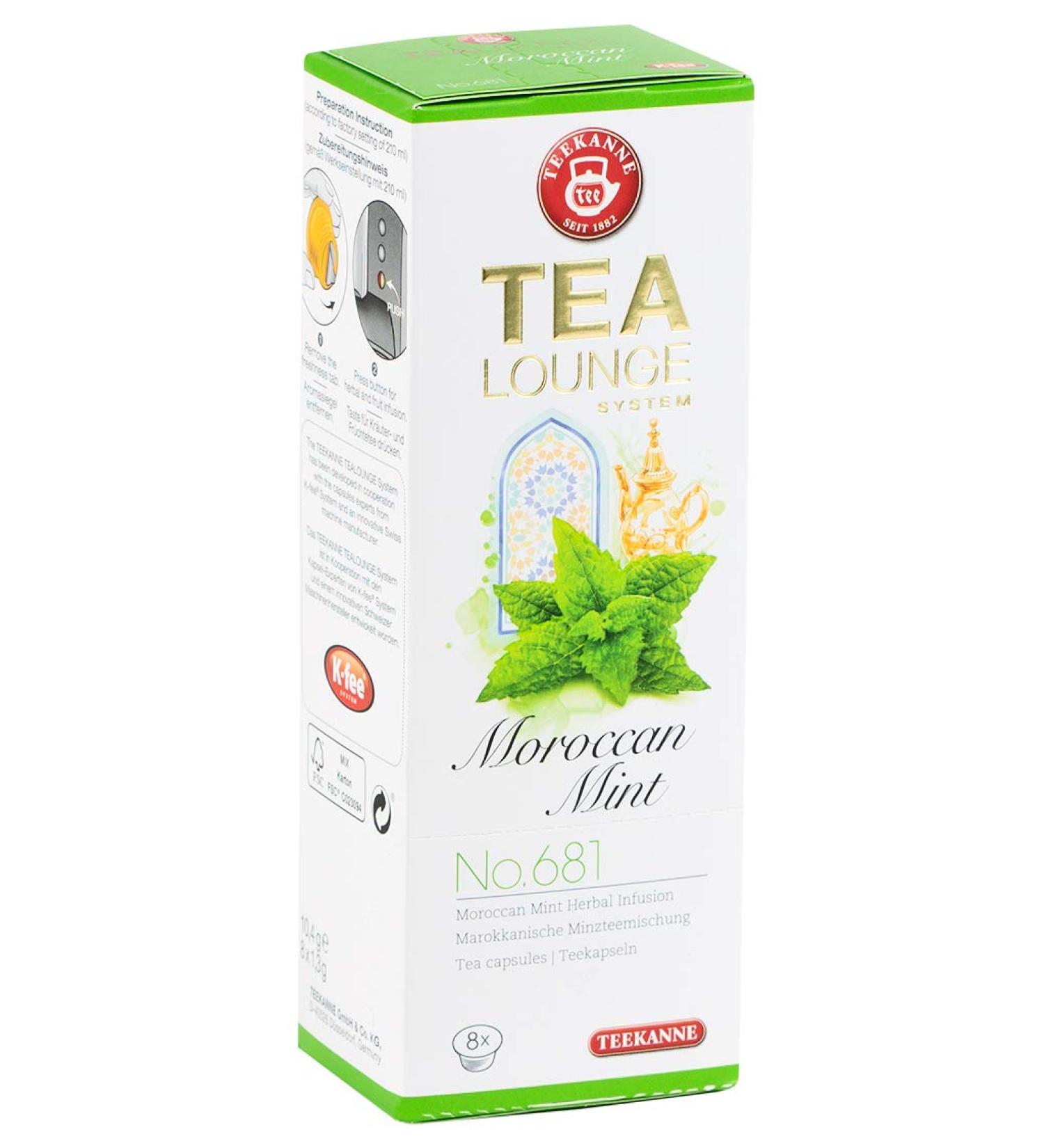 Lot de 8 capsules pour th i re - M lange de th la menthe marocaine n 681 - Buy Online on GoSupps.com