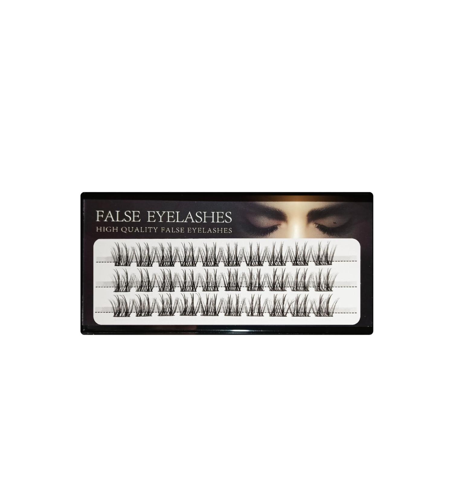 Shop Thick Natural False Eyelashes - Reusable 14mm Cluster Segmented Styles | International Shipping Available - Buy Online on GoSupps.com