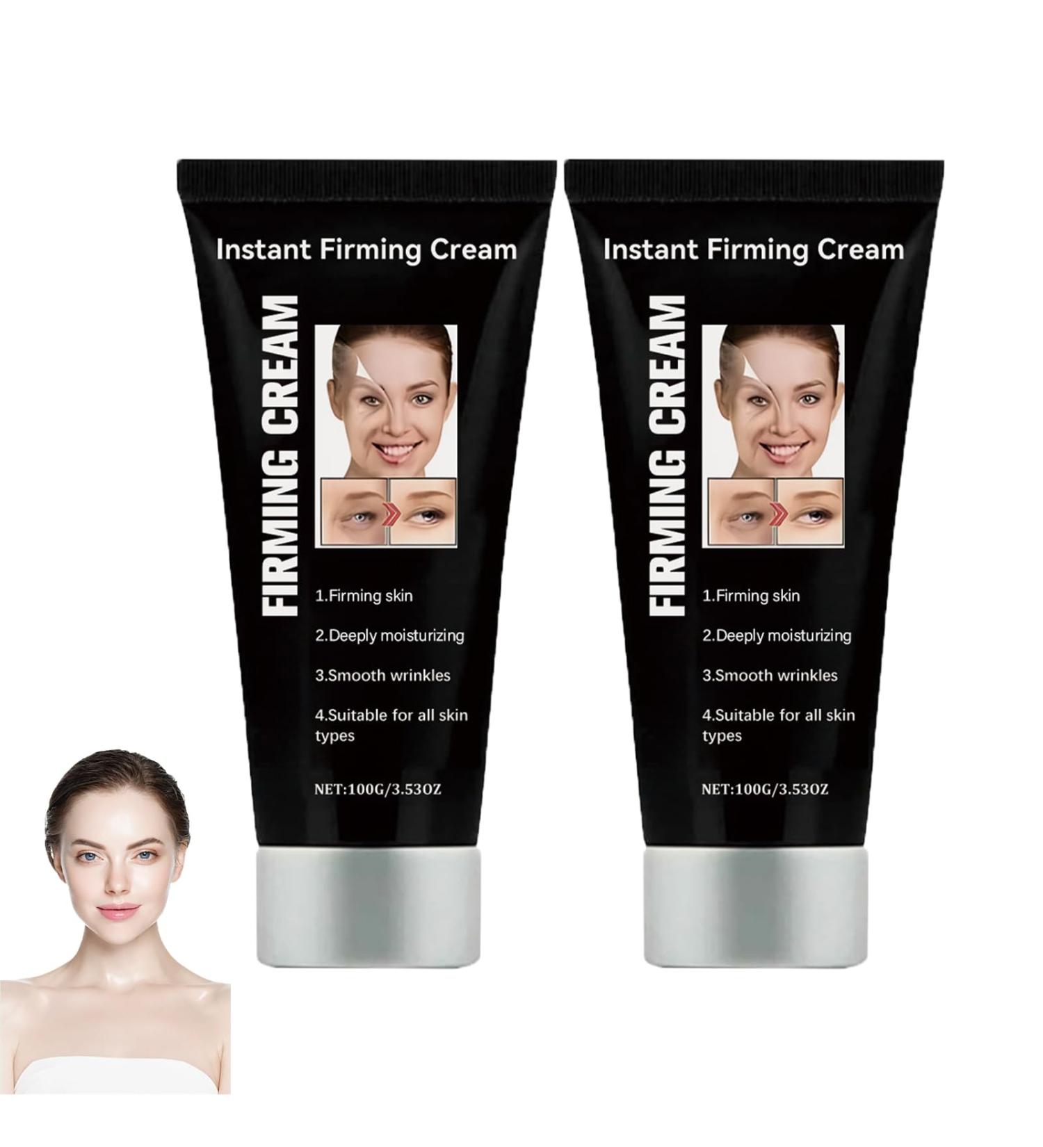  homomdy Instant firming face cream anti-wrinkle firming cream for sagging skin reduces fine lines and wrinkles restores elasticity lifting and firming (2 - Buy Online on GoSupps.com