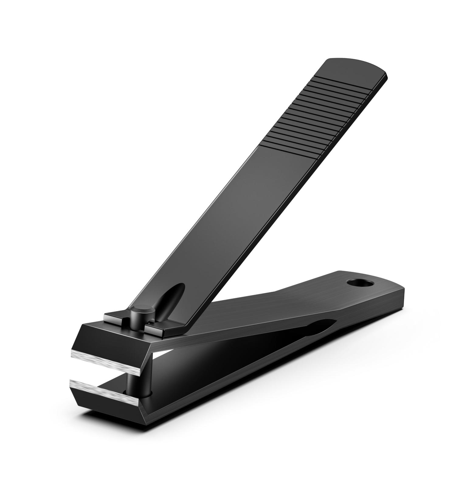 Heavy Duty Straight Blade Nail Clippers for Thick Toenails Professional Stainless Steel Fingernail Toenail Clippers Trimmers - Thick Wide Jaw Toe nail Clippings for Seniors Men & Women (Black) - Buy Online on GoSupps.com