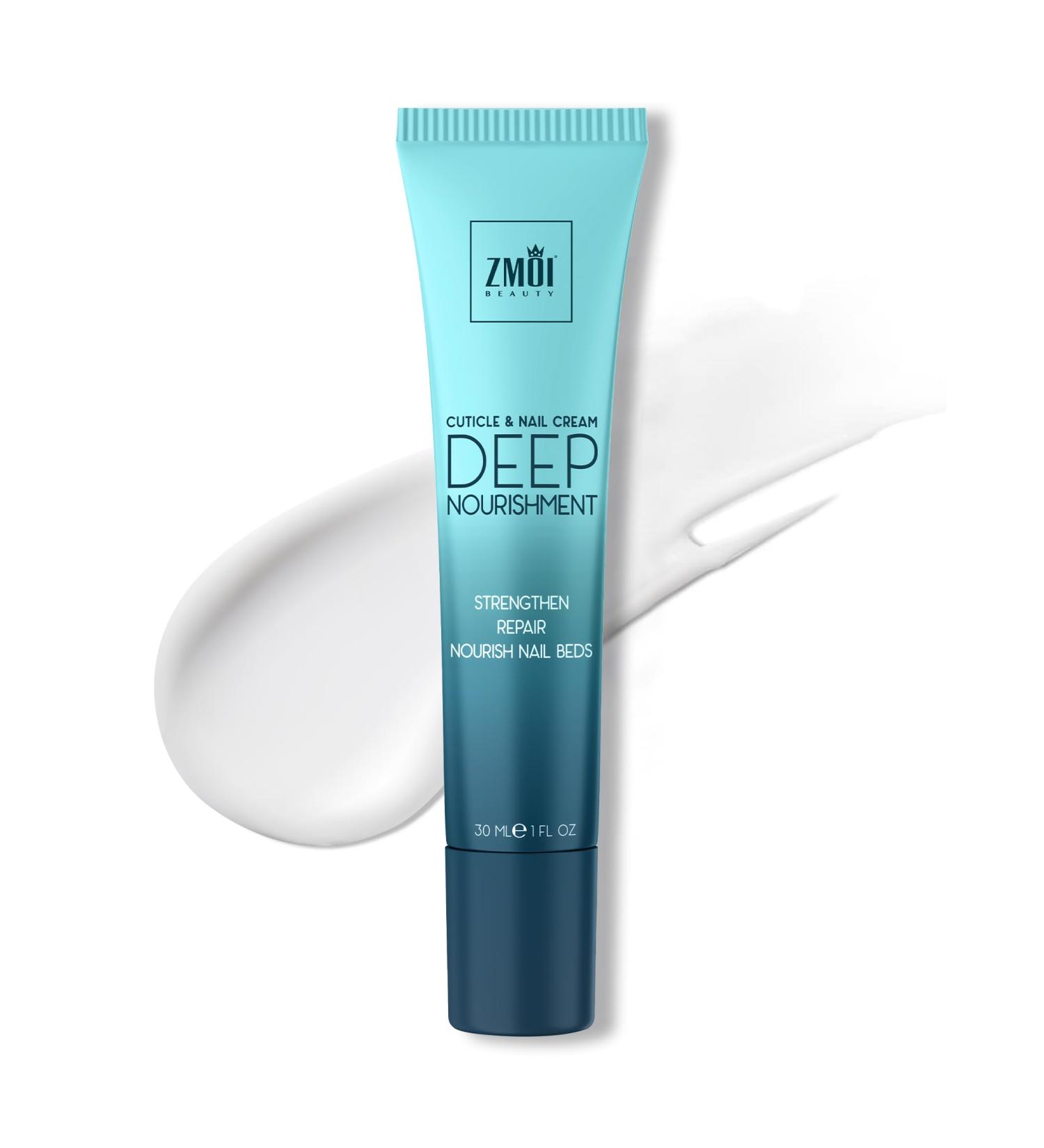 Shea Nourishing Cuticle & Nail Cream | USA Made Pro Nail Care | Strengthen Nails & Soften Cuticles | Hydrating Repair with Organic Shea Butter | 1 Oz - Buy Online on GoSupps.com
