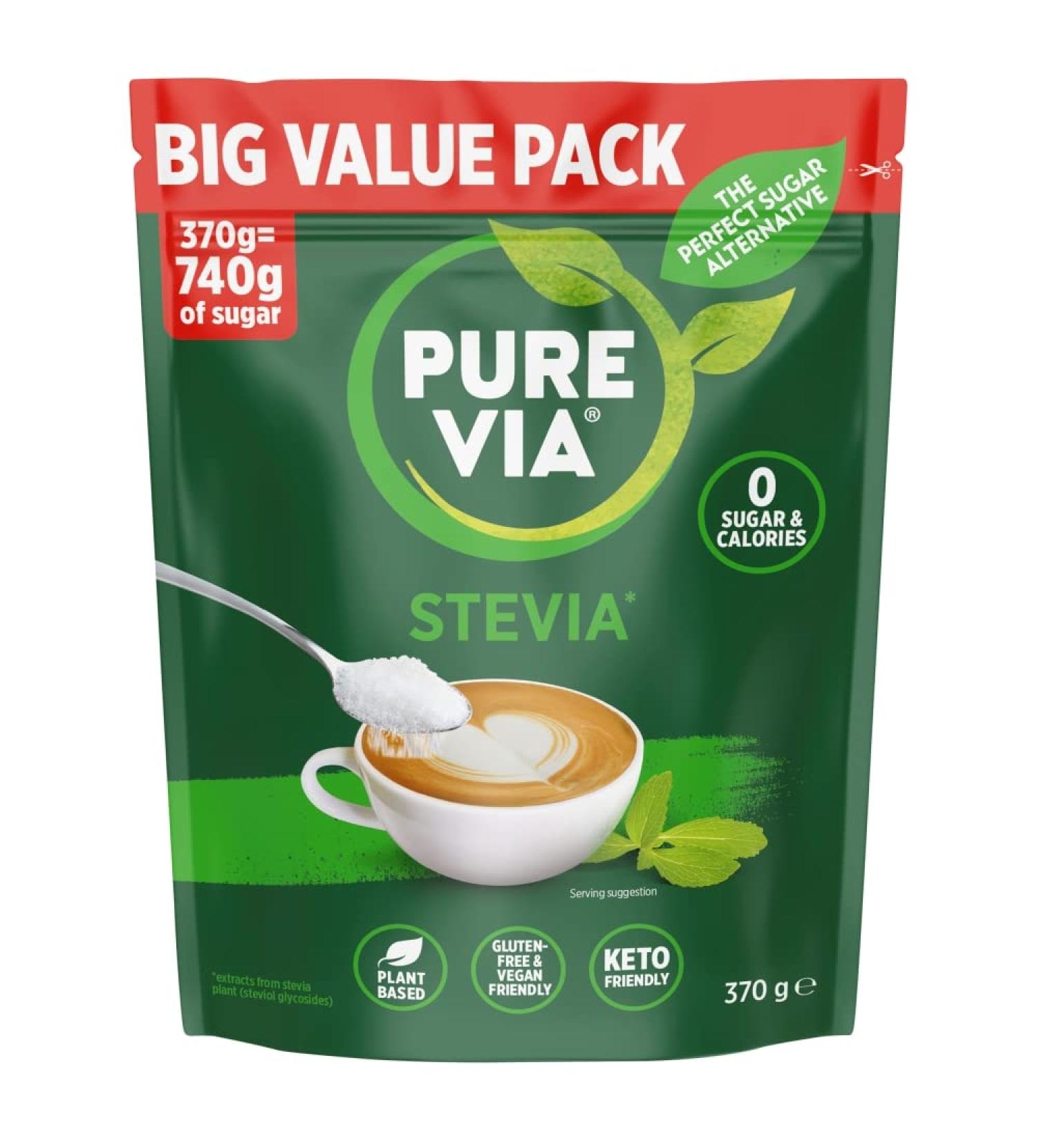 Pure Via Stevia Big Value Pack 370g