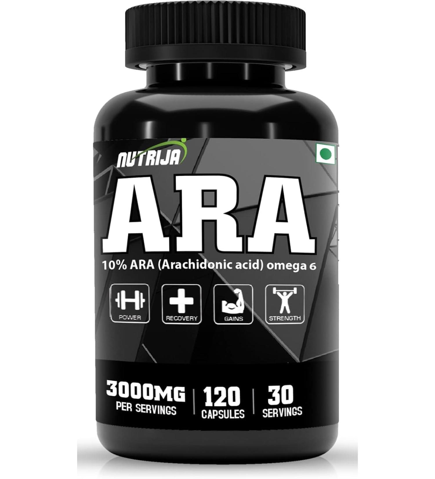 Arachidonic Supplement 750mg (120 Capsules) - Buy Online on GoSupps.com