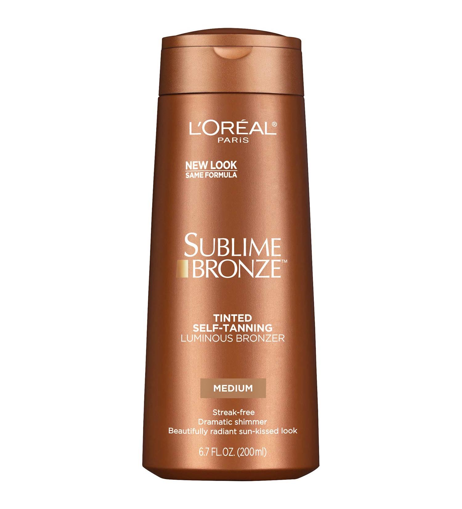 L'Or al Paris Sublime Bronze Luminous Bronzer Self-Tanning Lotion 6.7 oz - Get a Natural Sun-Kissed Glow - Buy Online on GoSupps.com