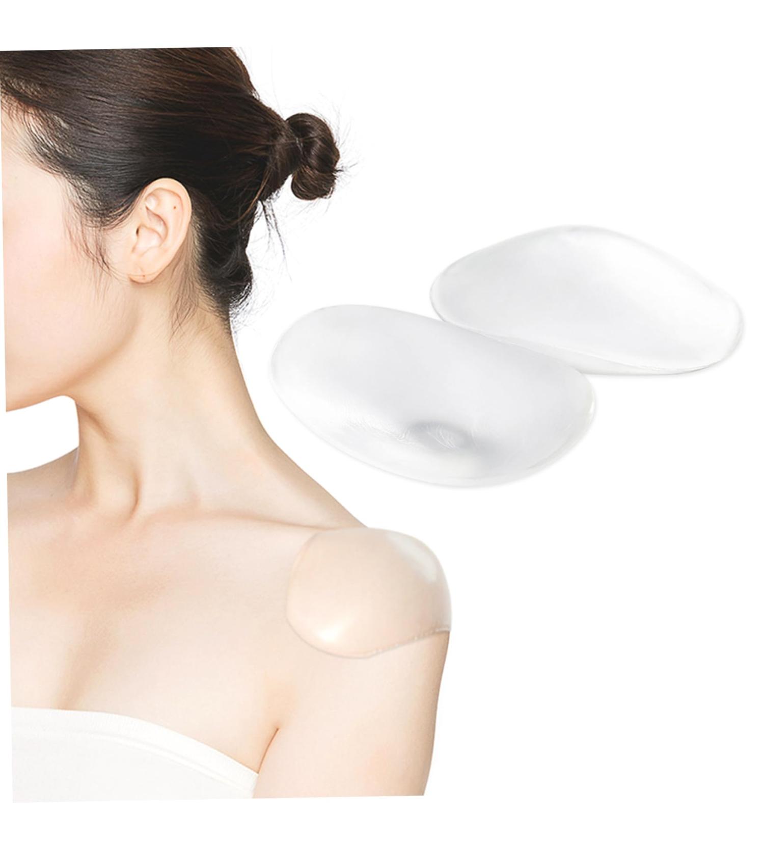 Buy Silicone Shoulder Pads for Women | Anti-Slip Invisible Push-Up Enhancer | Reusable Height Boosting Pads - 1 Pair - Buy Online on GoSupps.com