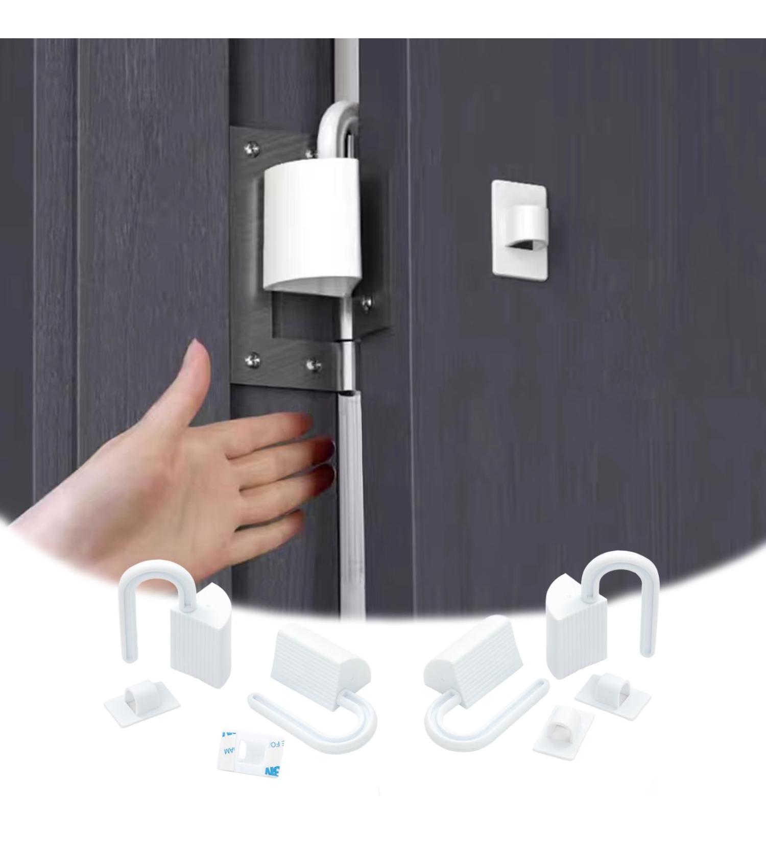 DHinkyoung 4 Set Door Hinge Guard for Baby's Fingers Safe Finger Protector for Door Stay Open Baby Proofing Catch Door Stopper Anti-Pinch Door Locks Guard for Children 0-6 Years - Buy Online on GoSupps.com