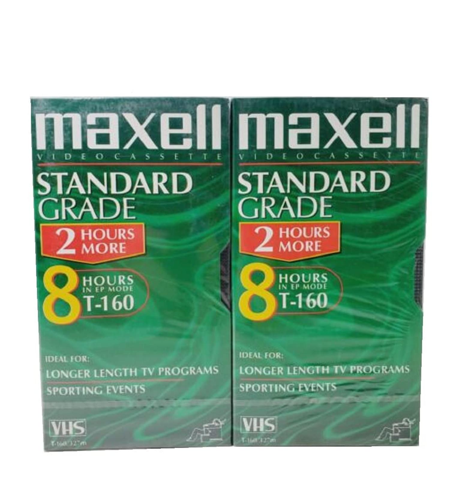 Maxell T-160 Std Standard Grade Videocassette - Buy Online on GoSupps.com