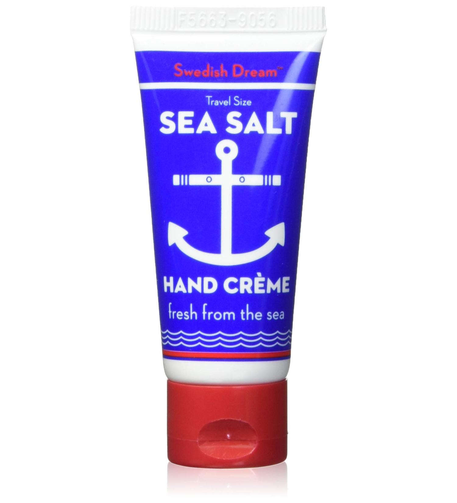 Swedish Dream Sea Salt Hand Creme Travel Size - Nourishing Moisturizer - Buy Online on GoSupps.com