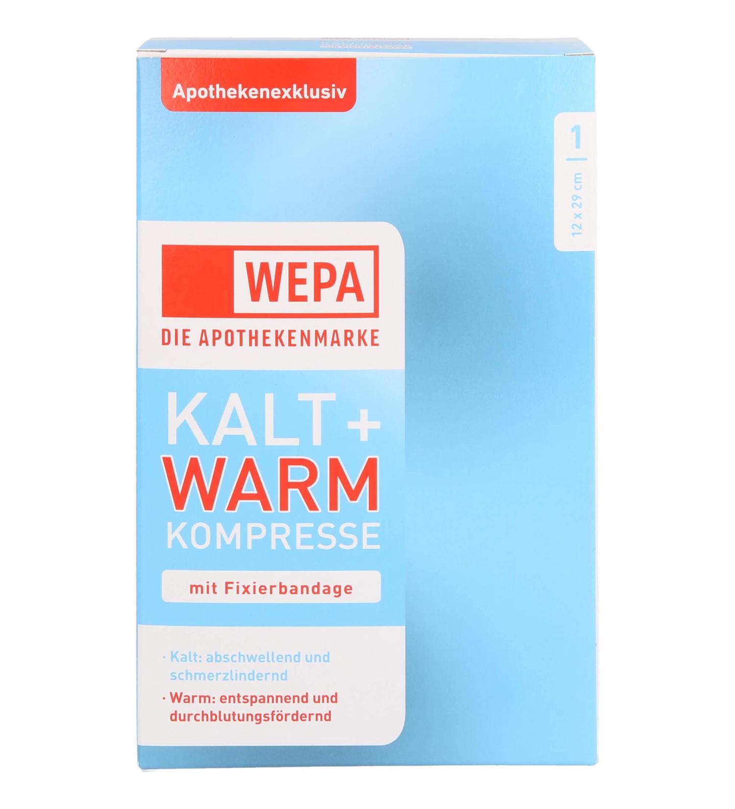 Cold-Warm Compress 12x29cm with Fixing Band - Soothe Pain & Reduce Inflammation | Fast International Shipping - Buy Online on GoSupps.com